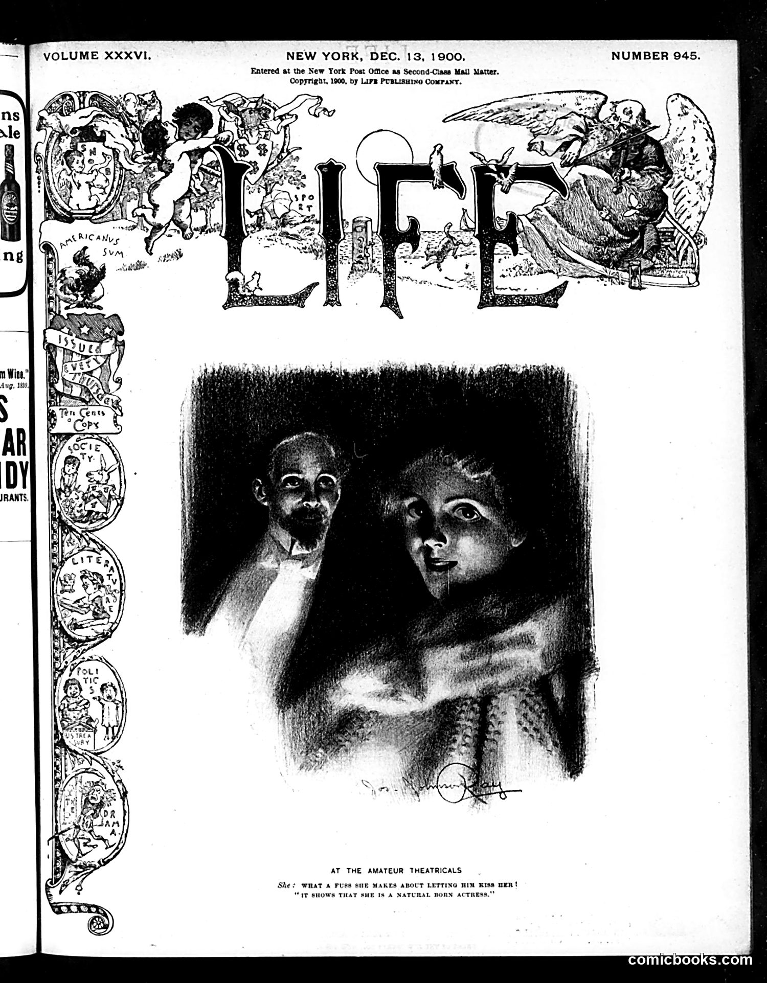 Life — December 13, 1900 — page 1 of 20