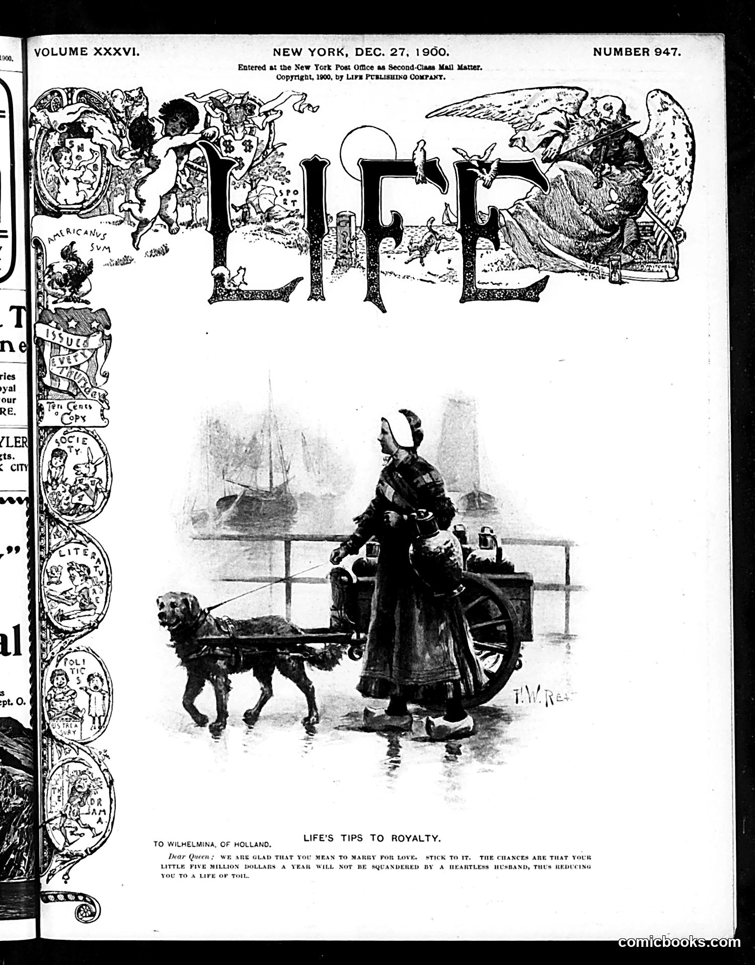 Life — December 27, 1900 — page 1 of 21