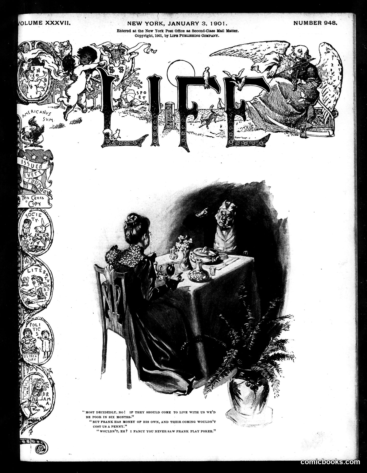 Life — January 3, 1901 — page 1 of 20