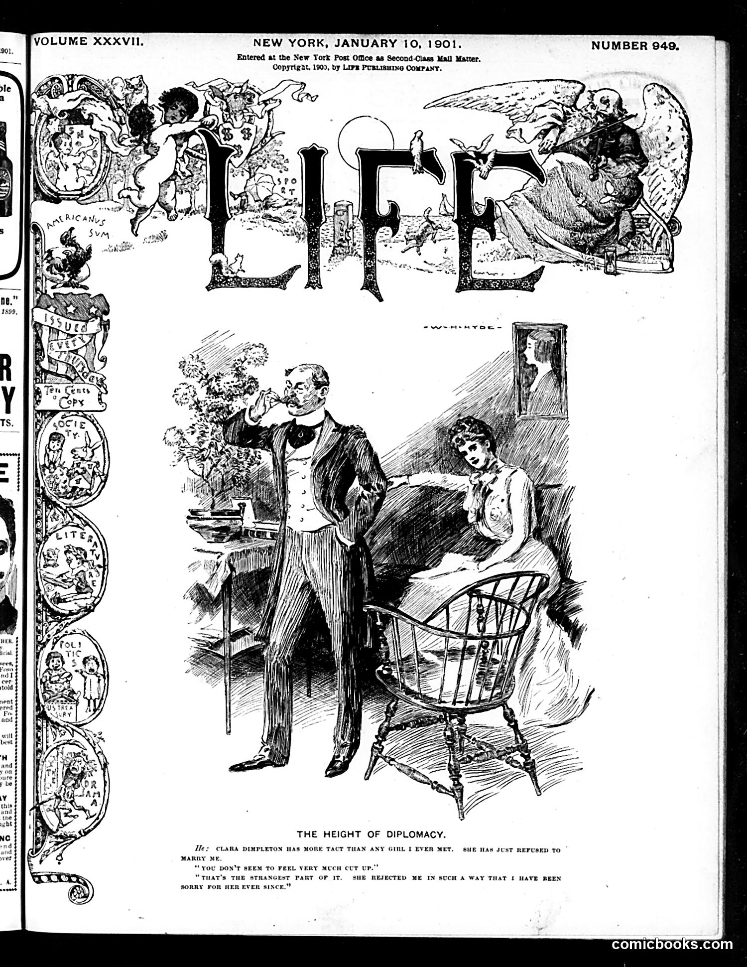 Life — January 10, 1901 — page 1 of 20