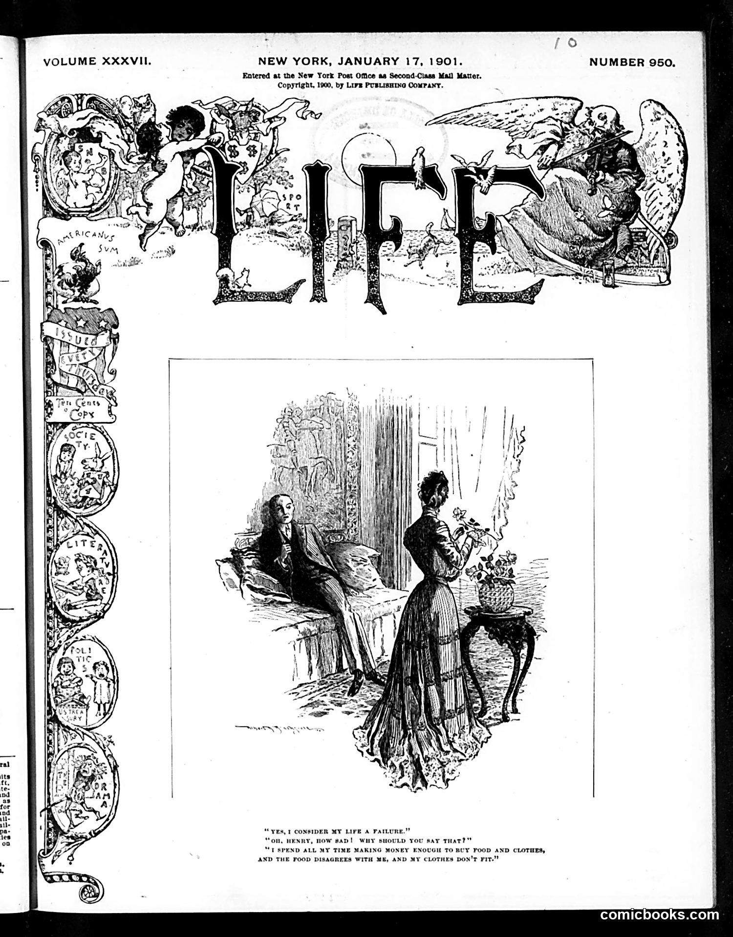 Life — January 17, 1901 — page 1 of 20