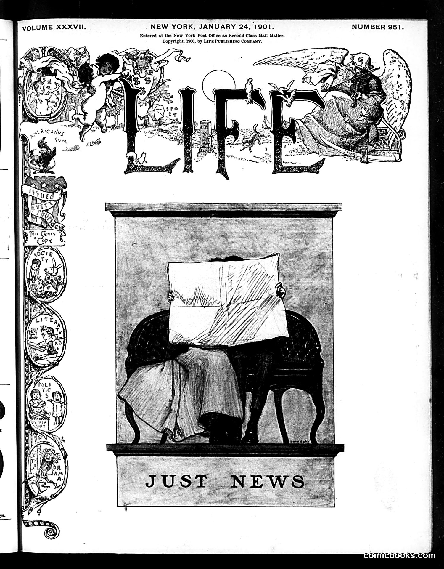 Life — January 24, 1901 — page 1 of 20