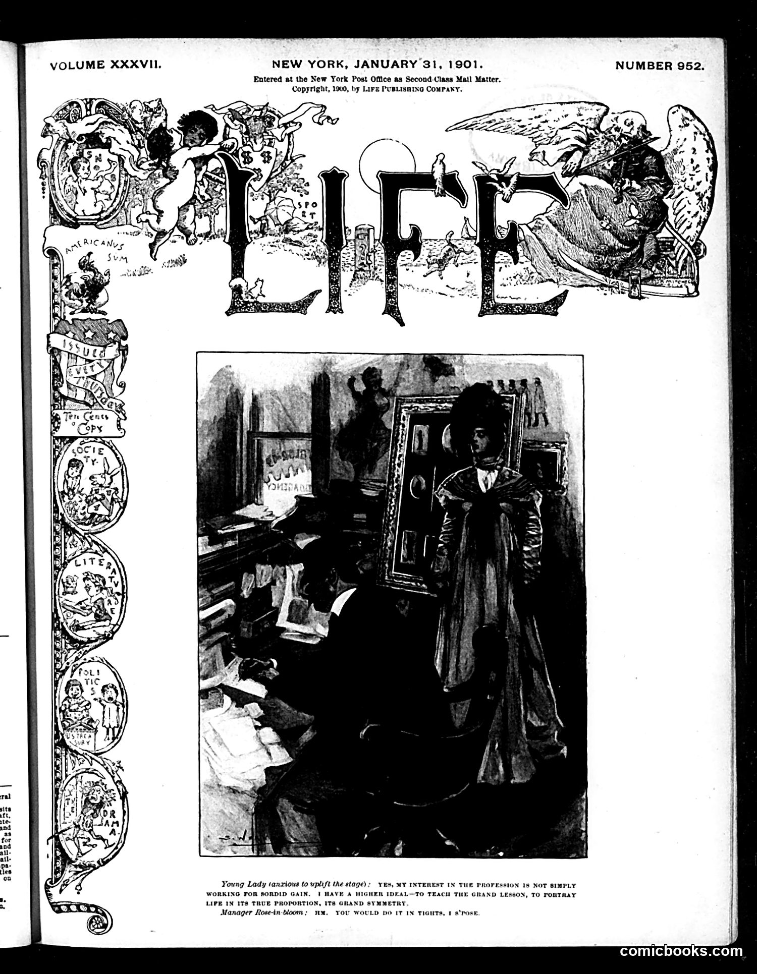 Life — January 31, 1901 — page 1 of 20