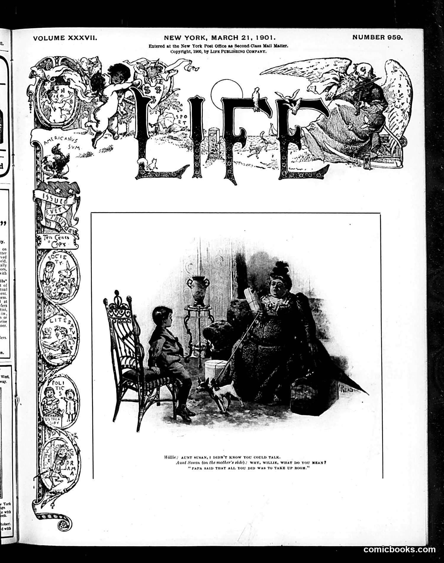 Life — March 21, 1901 — page 1 of 22