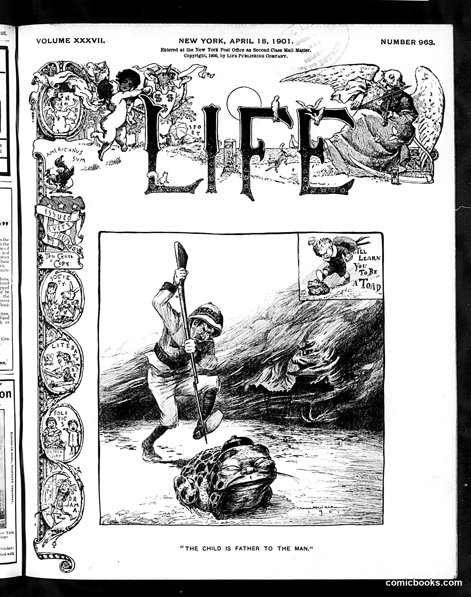 Life — April 18, 1901 — page 1 of 22