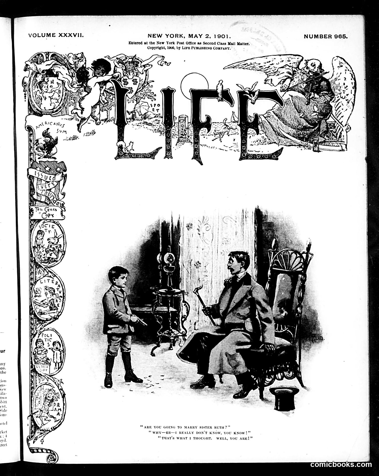 Life — May 2, 1901 — page 1 of 22