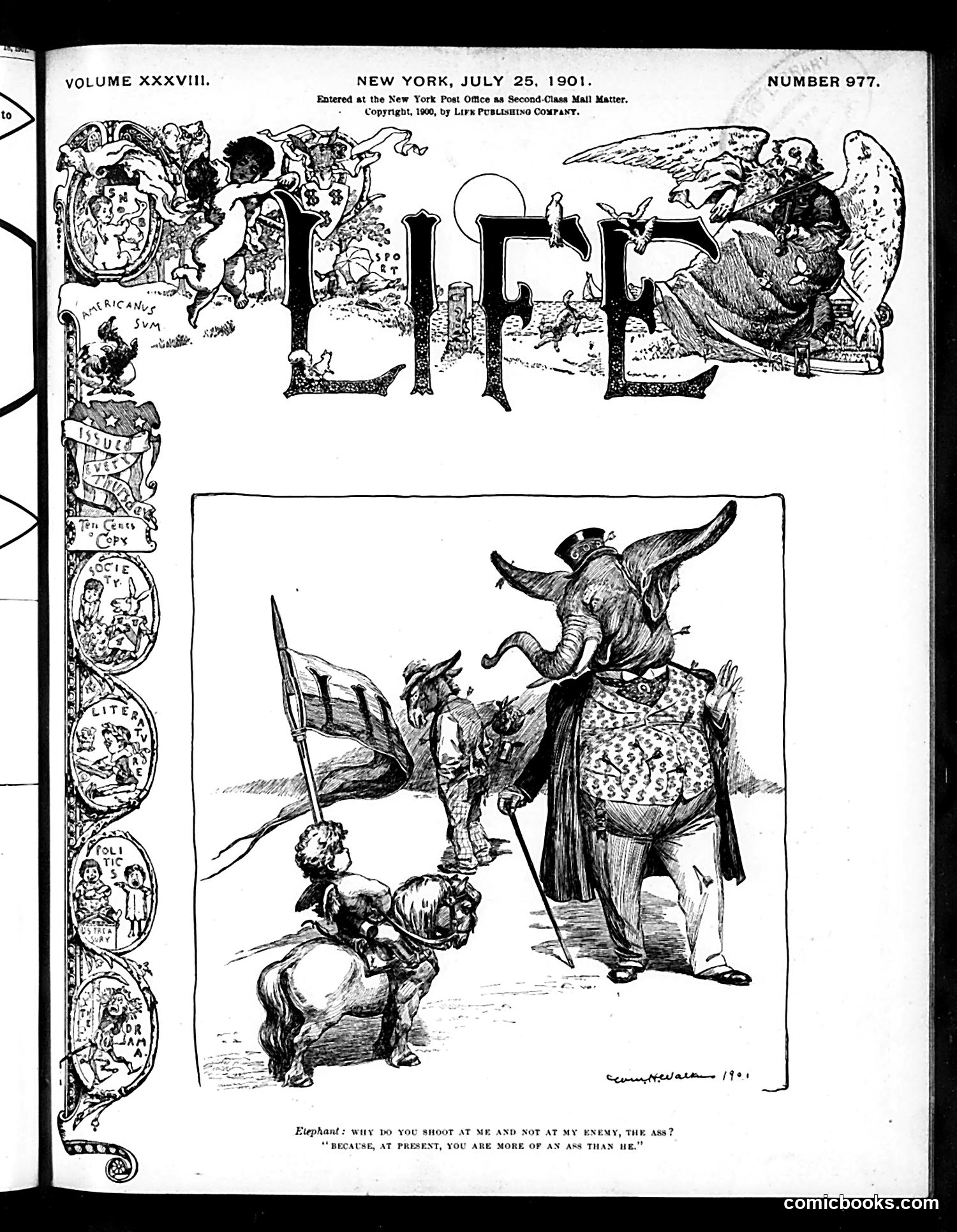 Life — July 25, 1901 — page 1 of 20