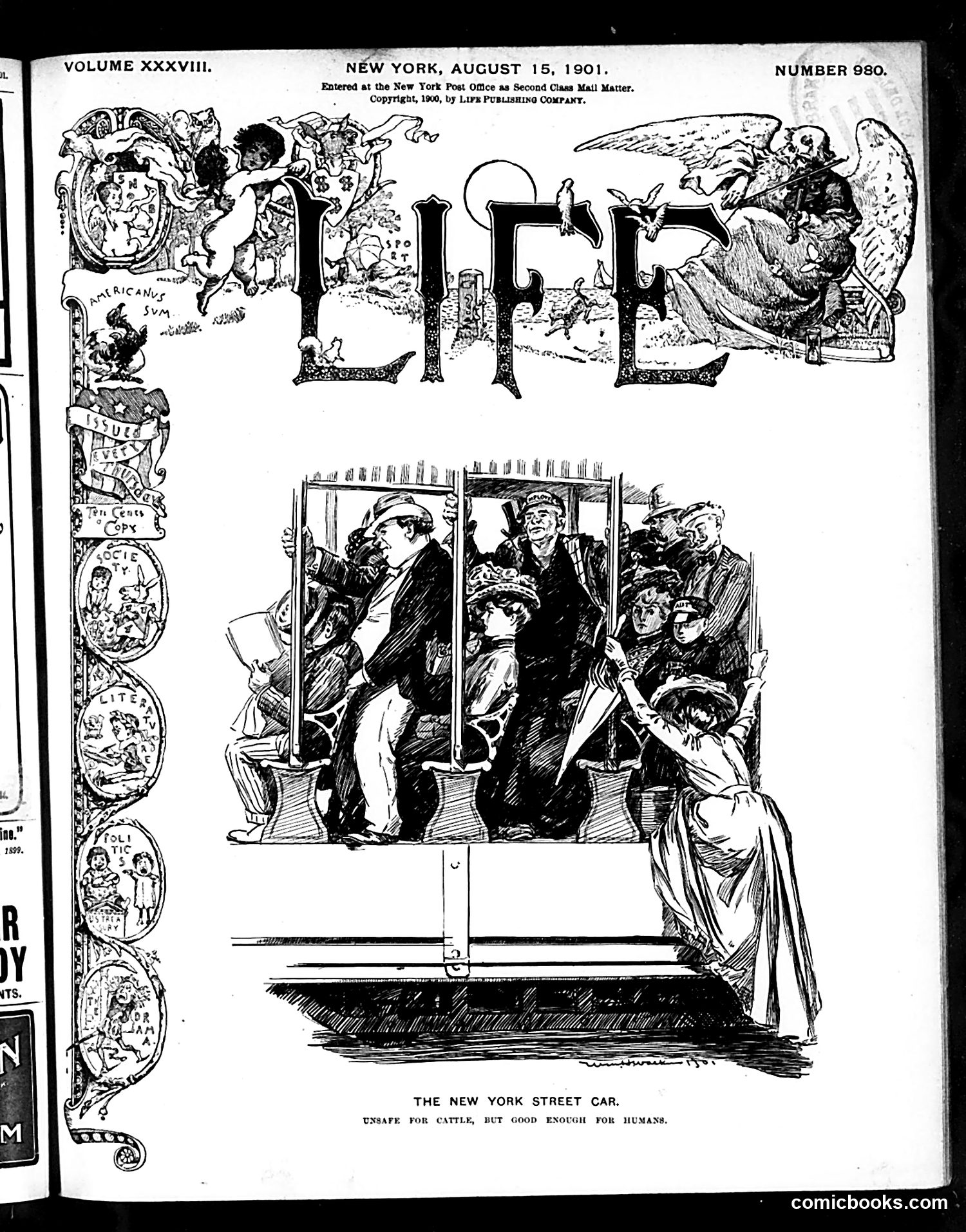 Life — August 15, 1901 — page 1 of 20