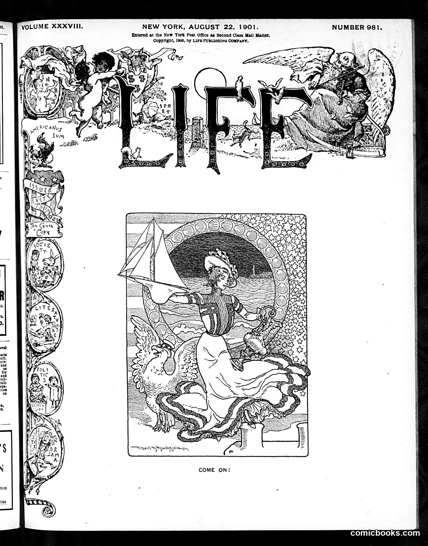 Life — August 22, 1901 — page 1 of 20