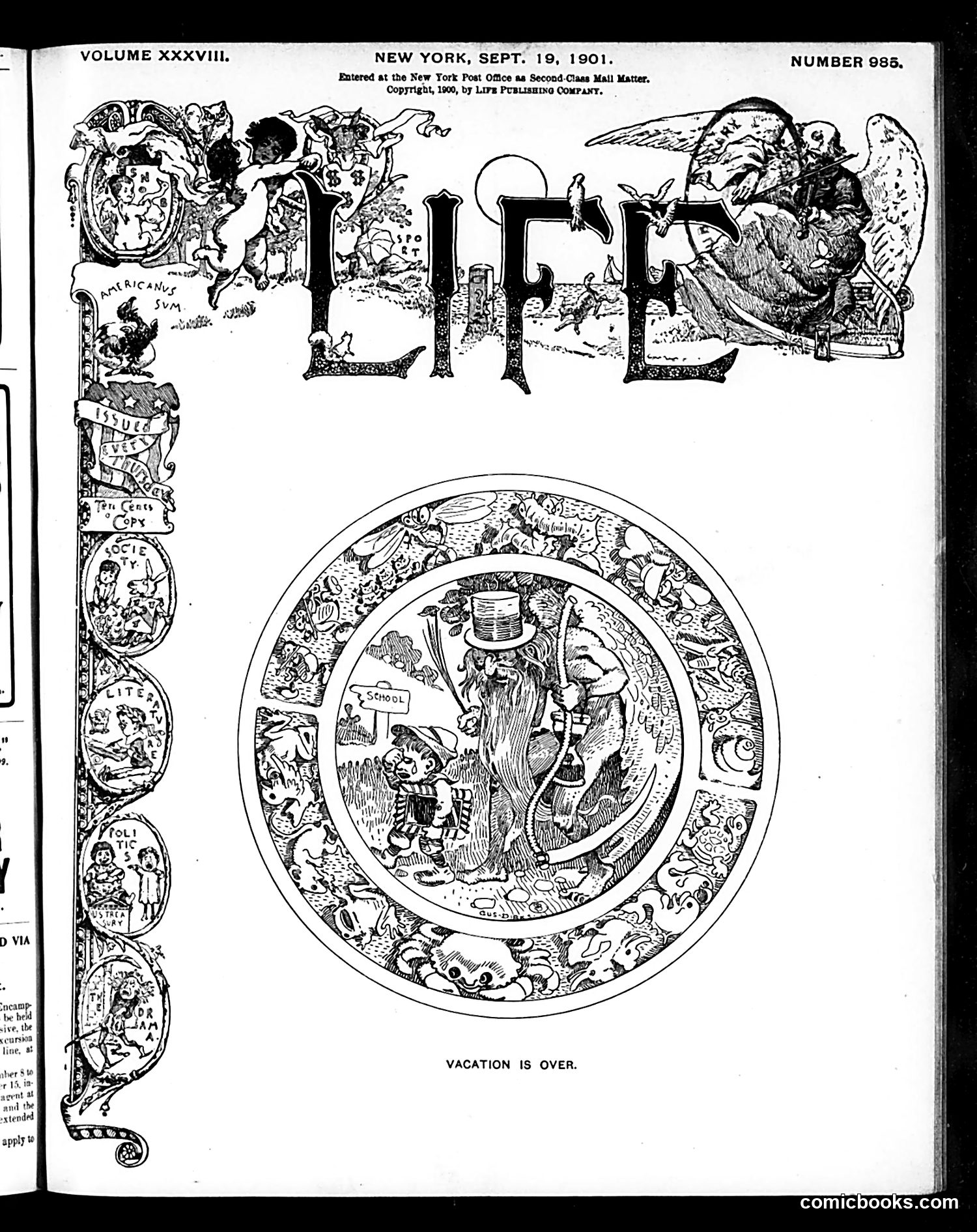 Life — September 19, 1901 — page 1 of 20