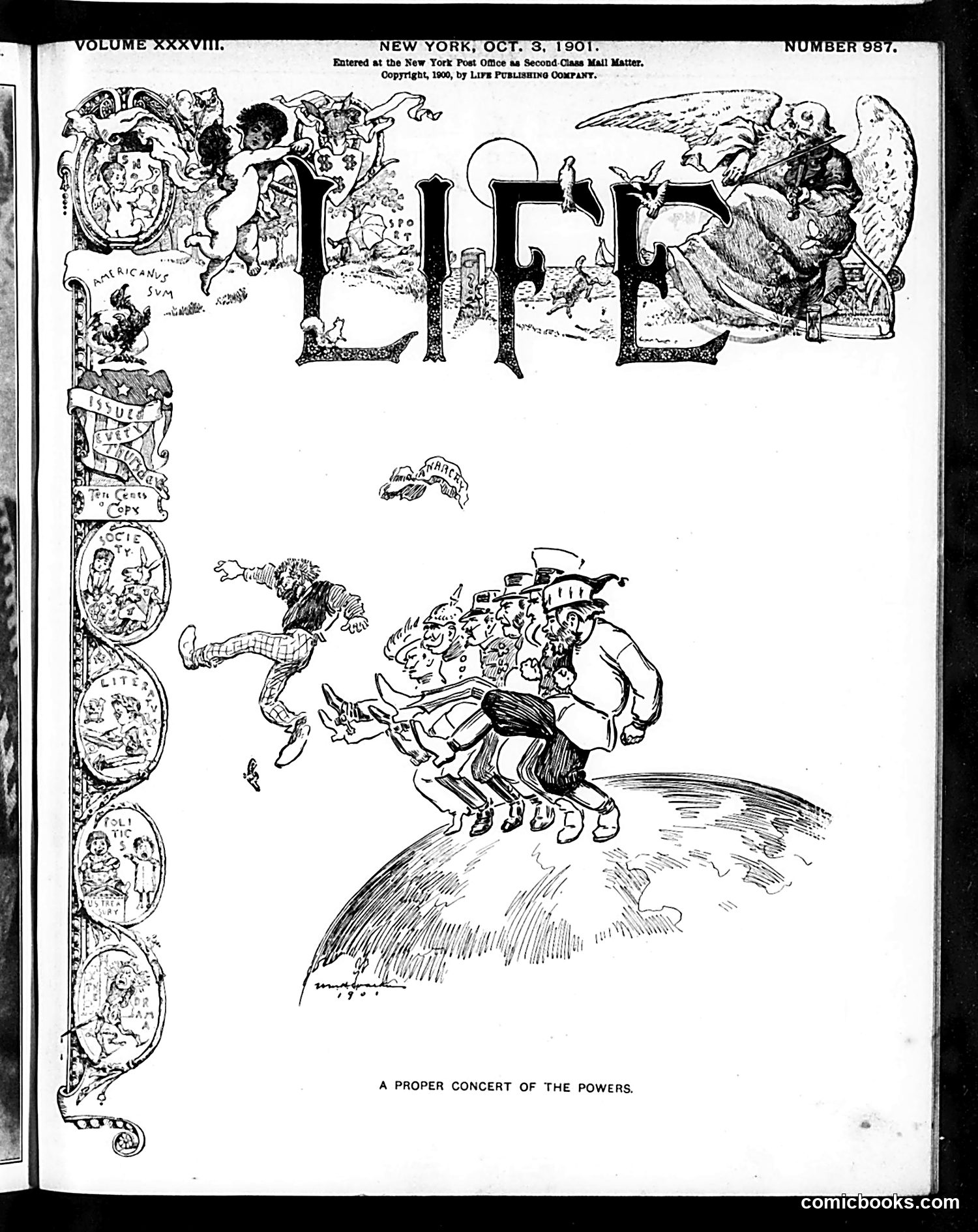 Life — October 3, 1901 — page 1 of 20