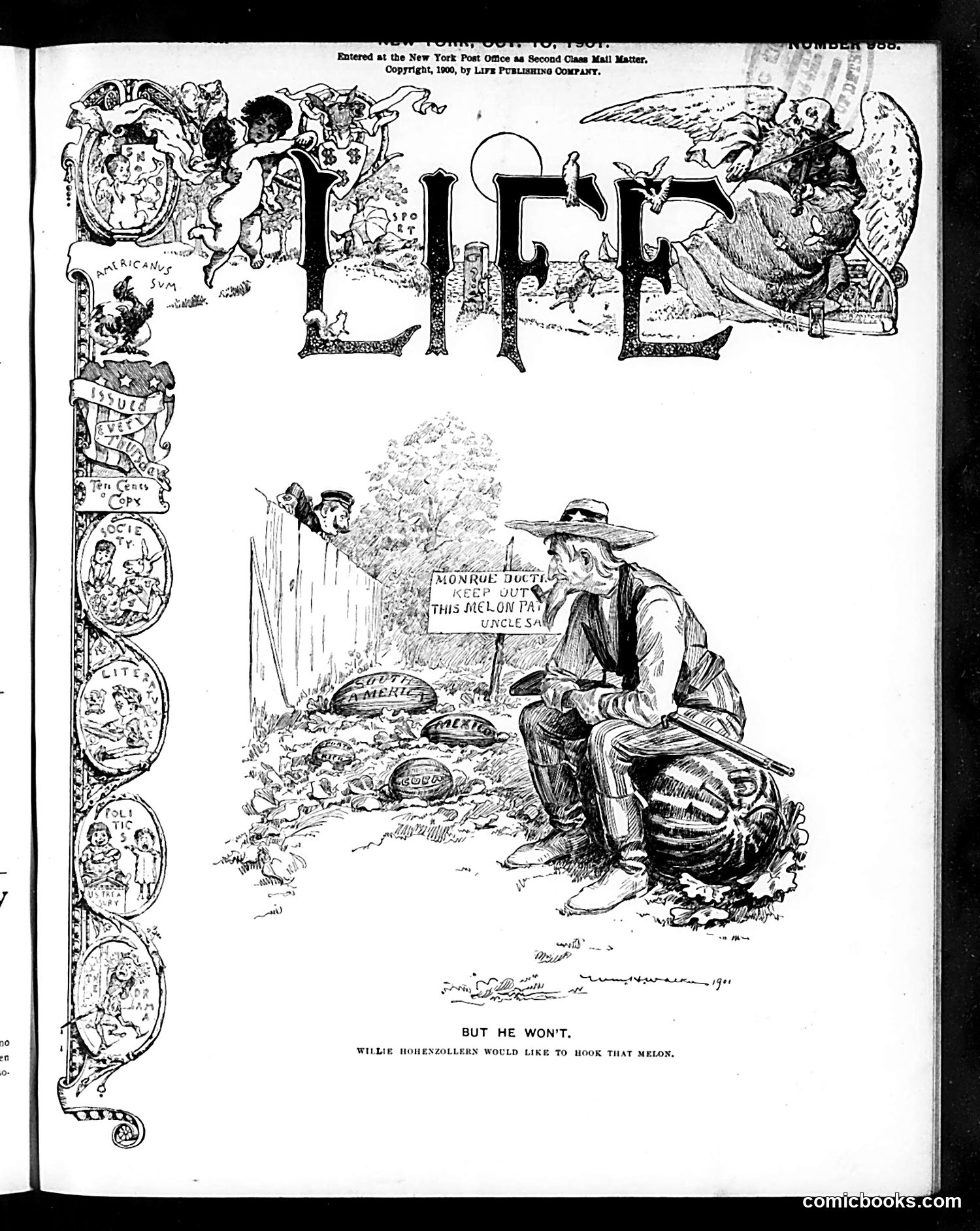 Life — October 10, 1901 — page 1 of 20
