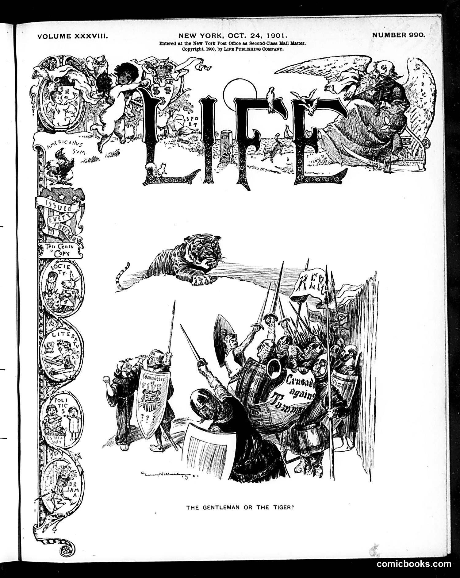 Life — October 24, 1901 — page 1 of 20