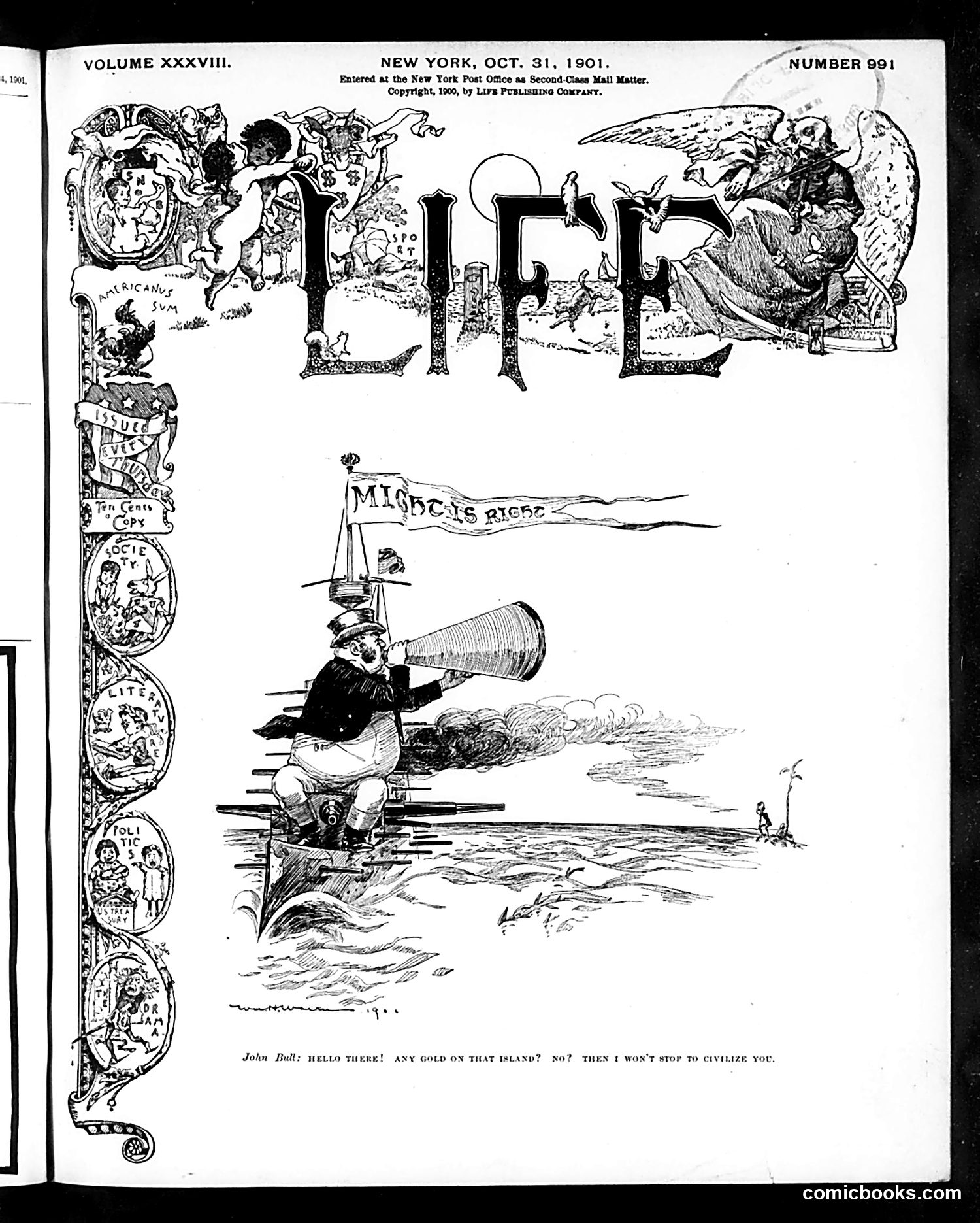 Life — October 31, 1901 — page 1 of 20