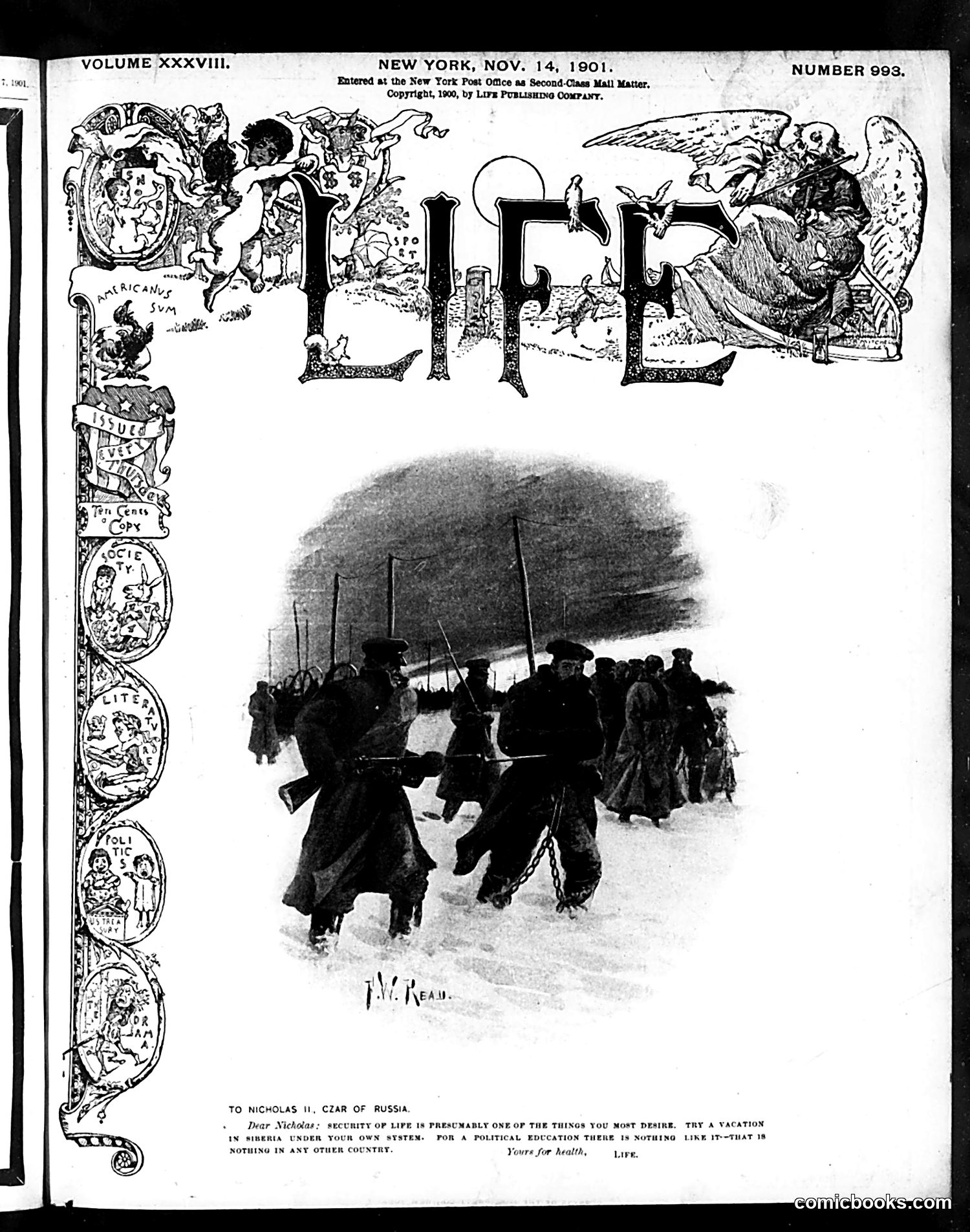 Life — November 14, 1901 — page 1 of 20