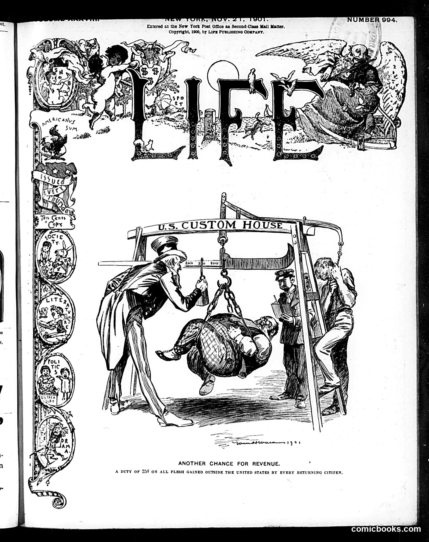 Life — November 21, 1901 — page 1 of 20