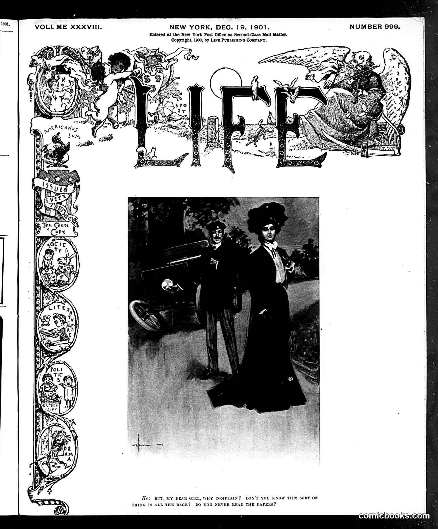 Life — December 19, 1901 — page 1 of 20