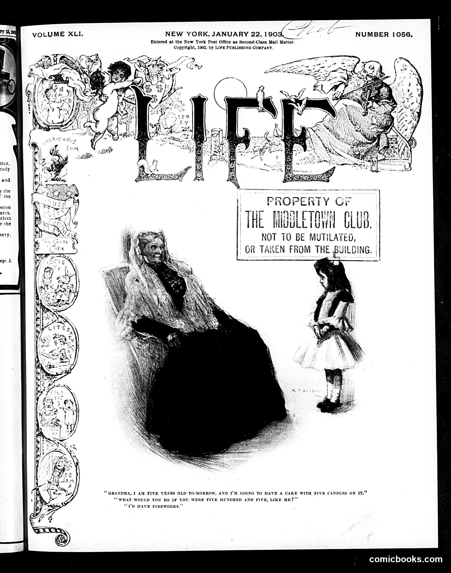 Life — January 22, 1903 — page 1 of 20