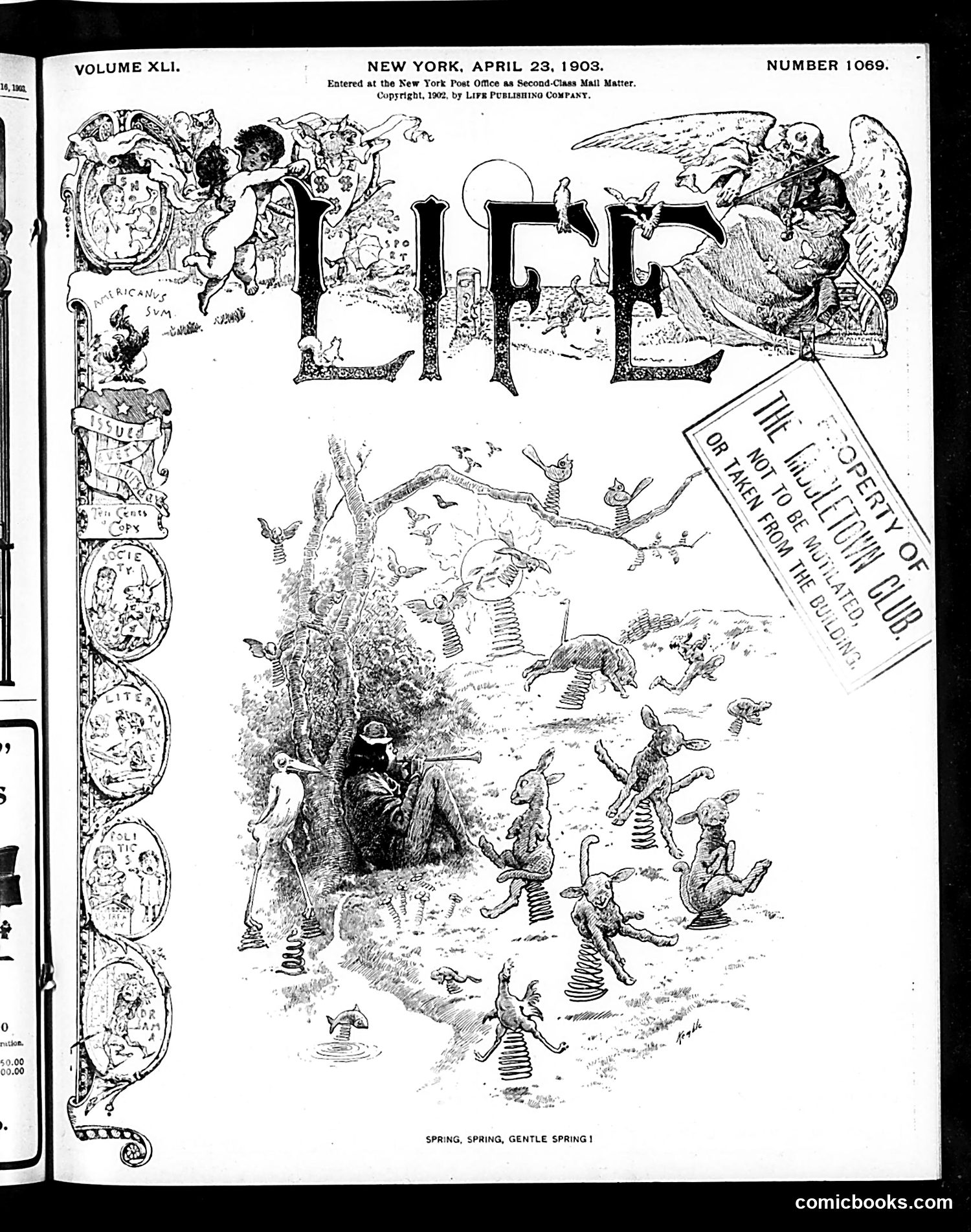 Life — April 23, 1903 — page 1 of 22