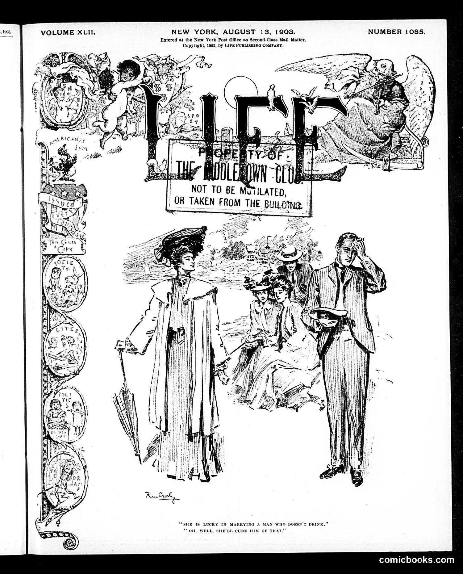 Life — August 13, 1903 — page 1 of 24