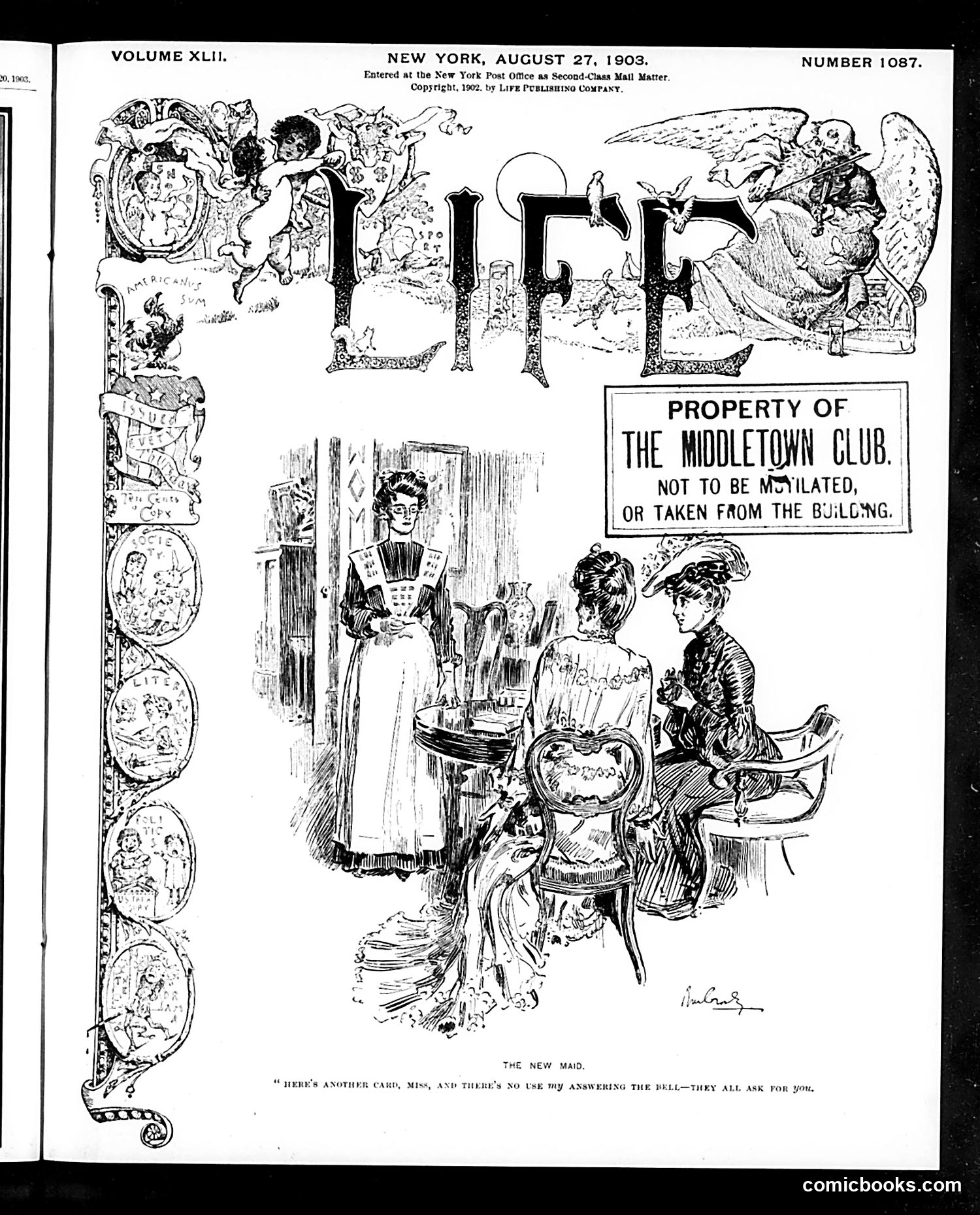Life — August 27, 1903 — page 1 of 20