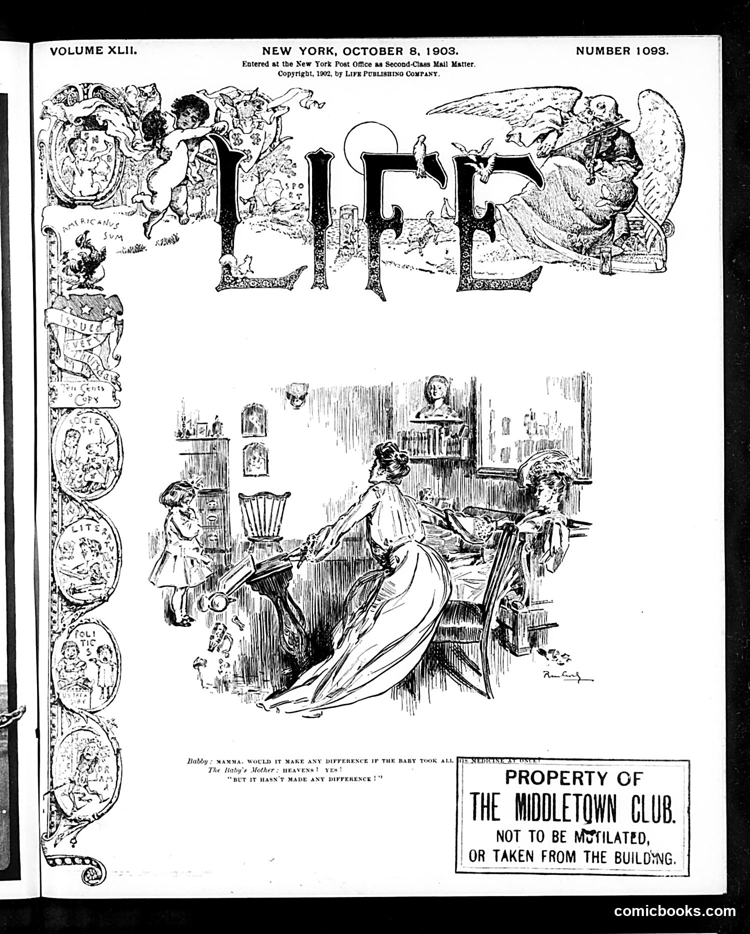 Life — October 8, 1903 — page 1 of 20