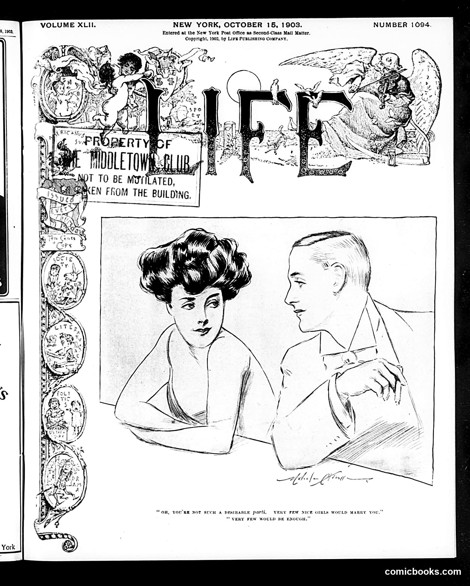 Life — October 15, 1903 — page 1 of 24