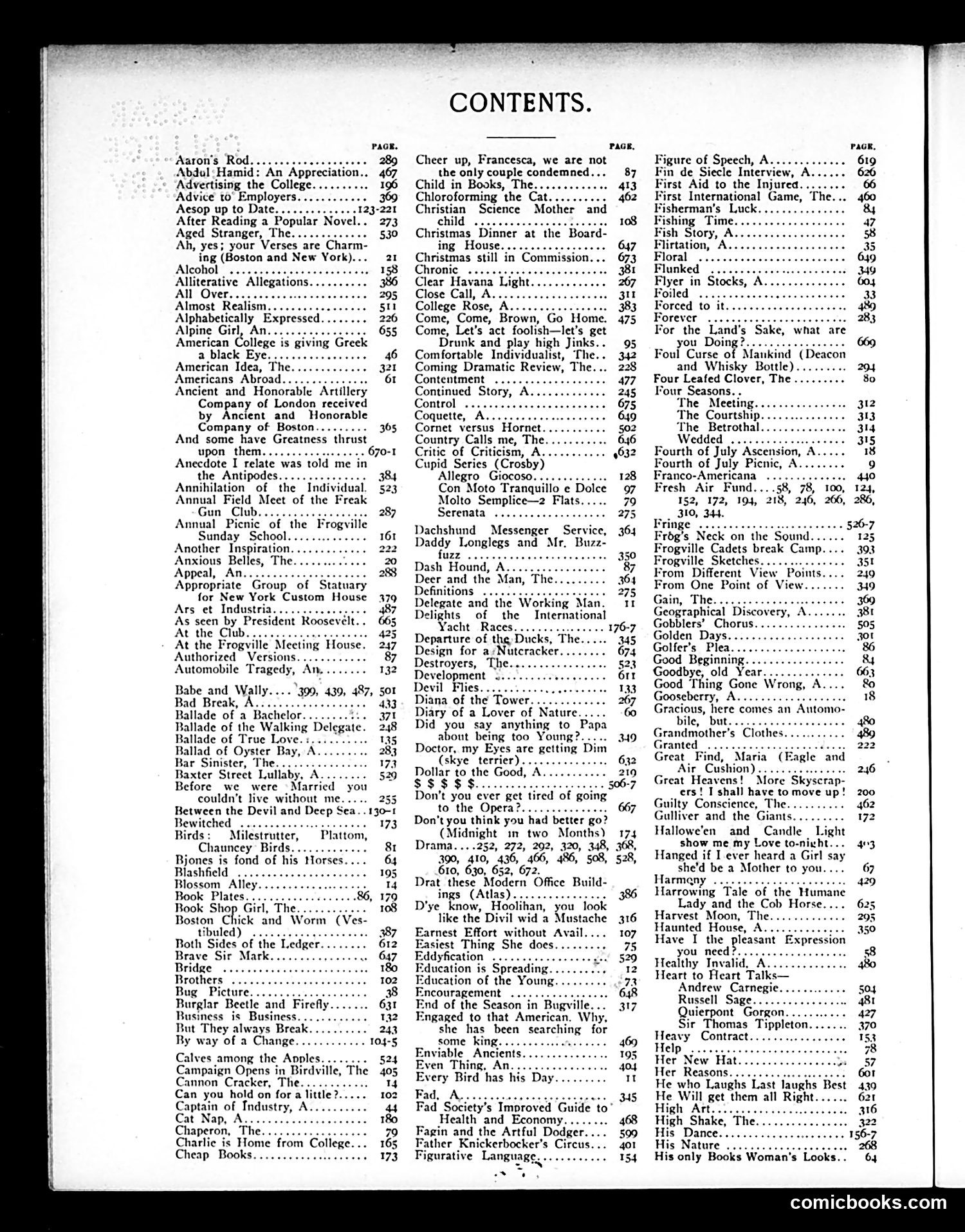 Life — 1903 — page 1 of 5