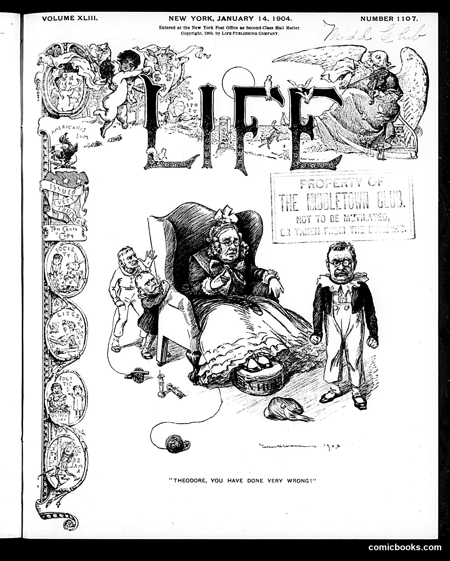 Life — January 14, 1904 — page 1 of 20