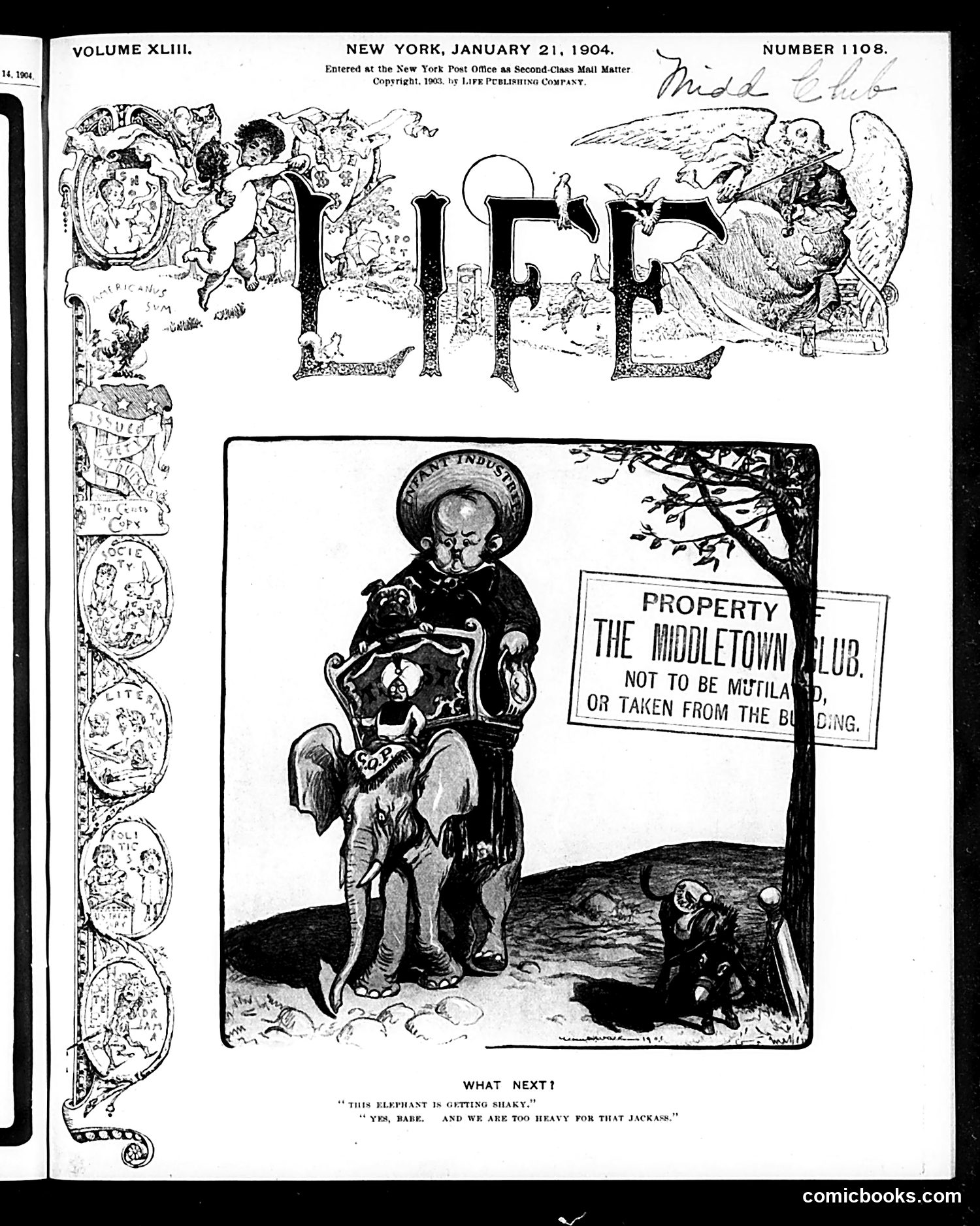 Life — January 21, 1904 — page 1 of 20