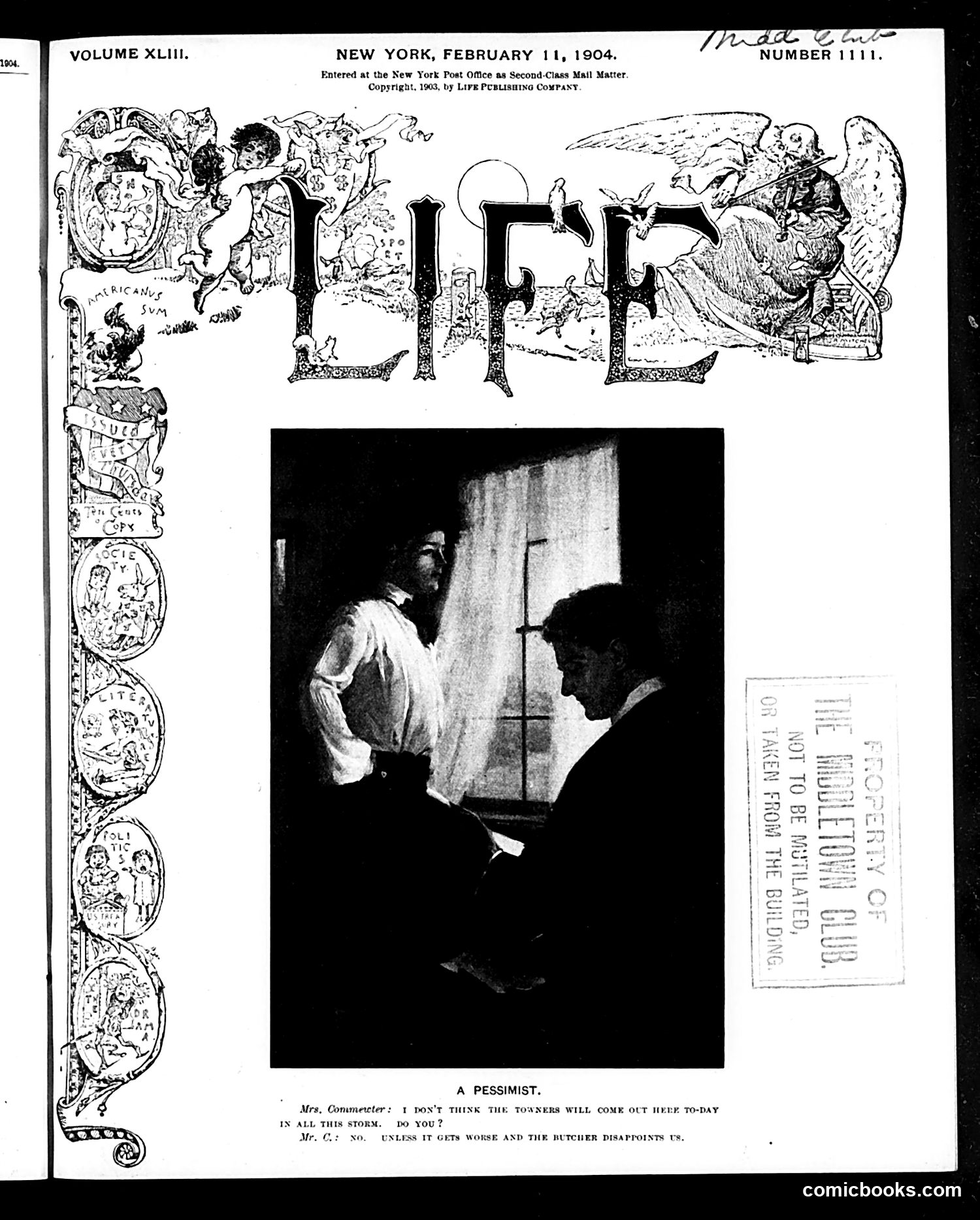 Life — February 11, 1904 — page 1 of 20