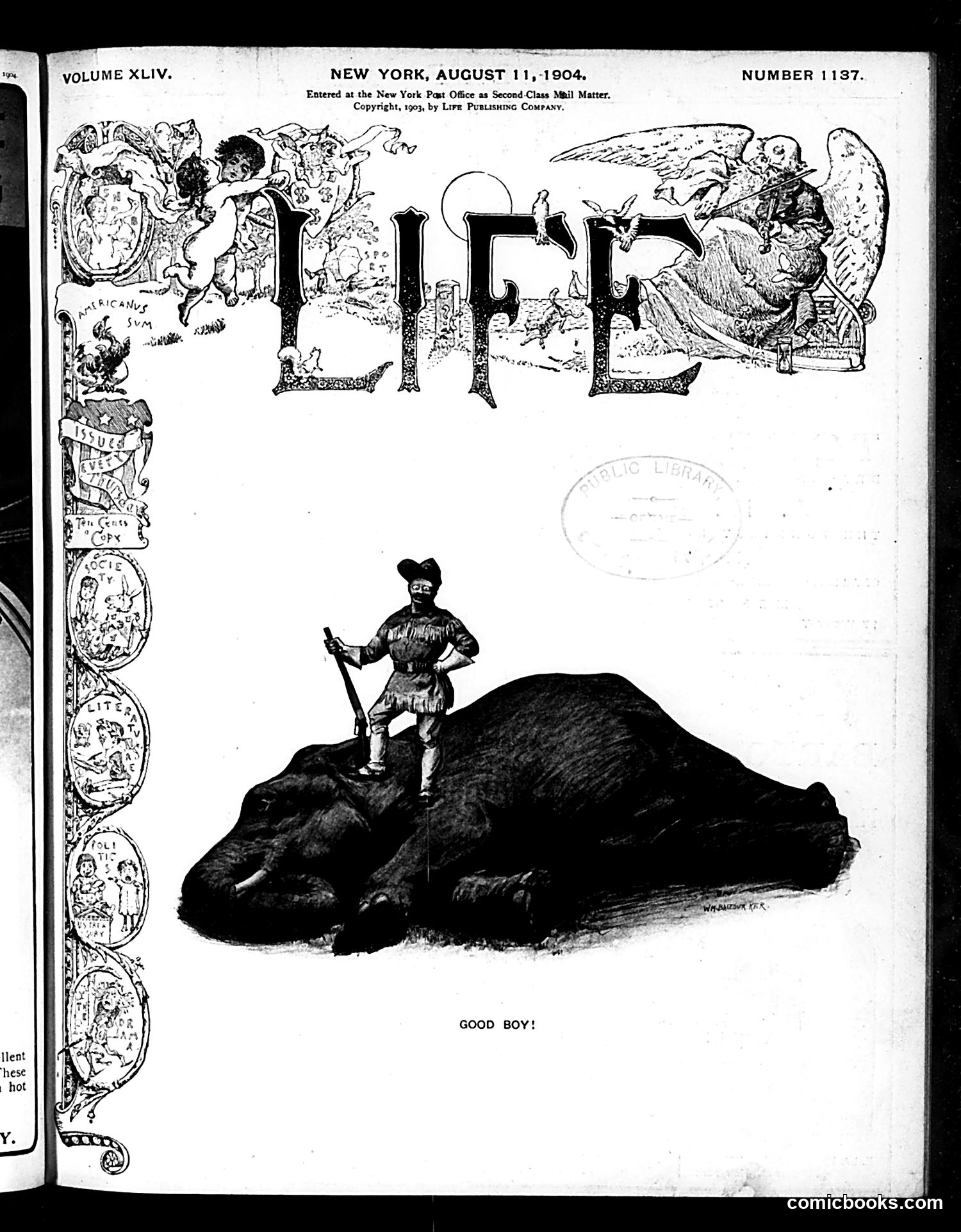 Life — August 11, 1904 — page 1 of 20