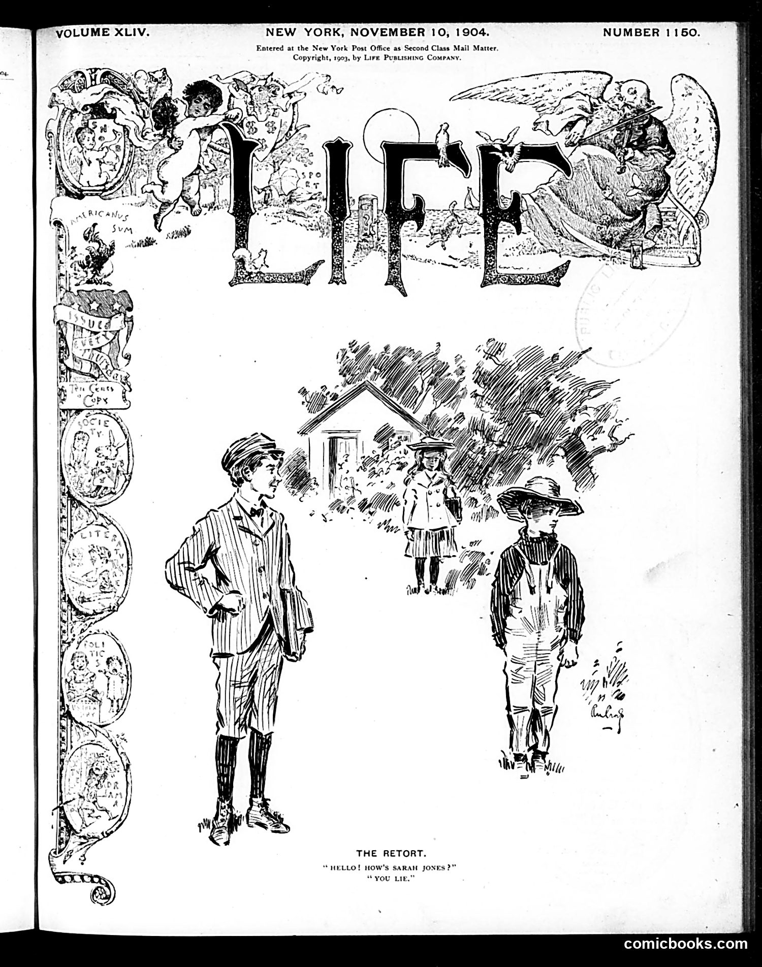 Life — November 10, 1904 — page 1 of 20