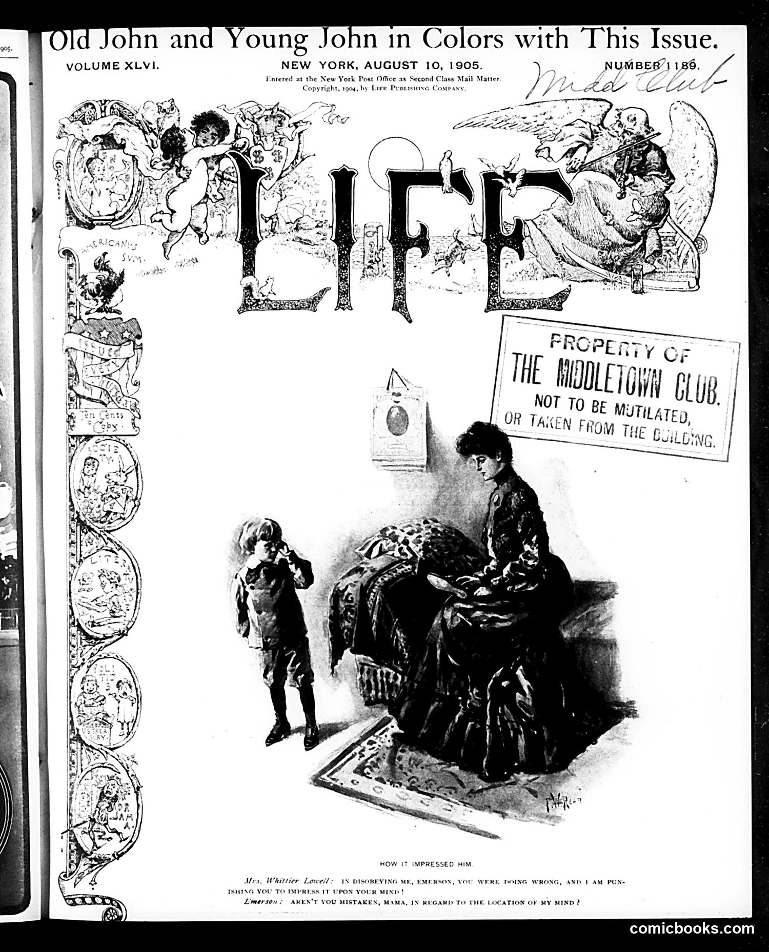 Life — August 10, 1905 — page 1 of 26
