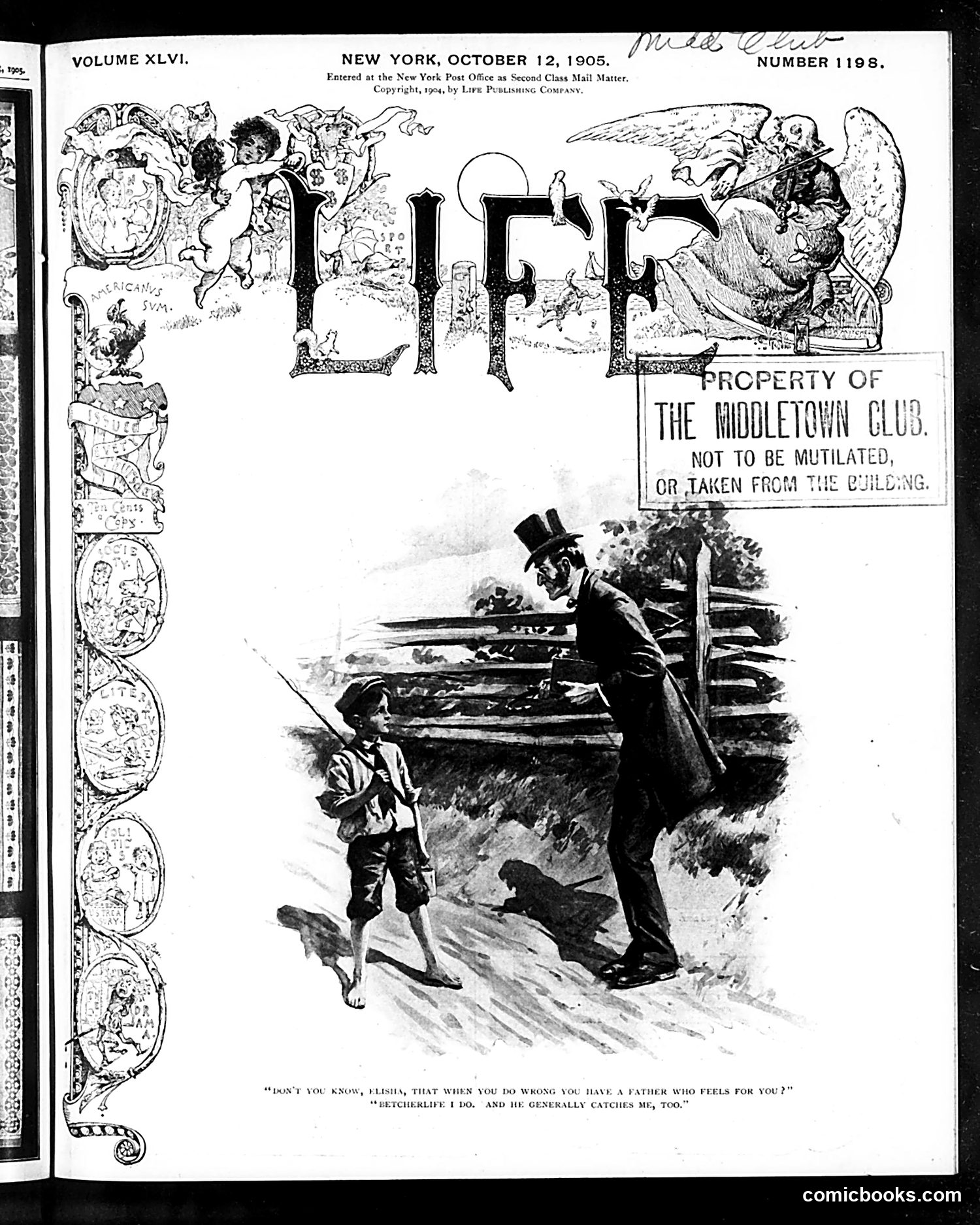 Life — October 12, 1905 — page 1 of 26