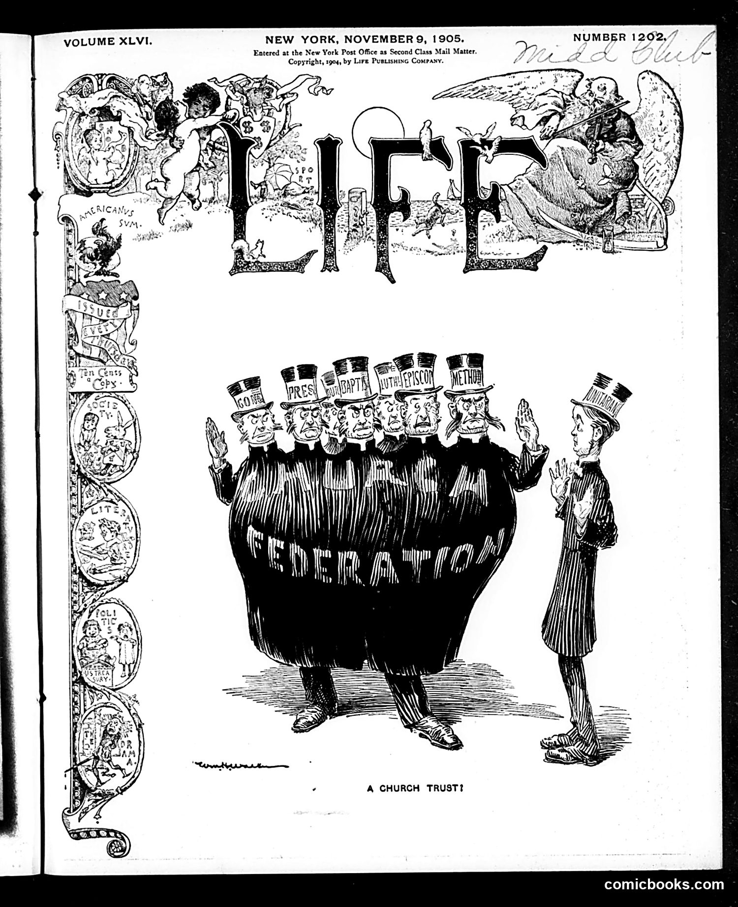 Life — November 9, 1905 — page 1 of 26