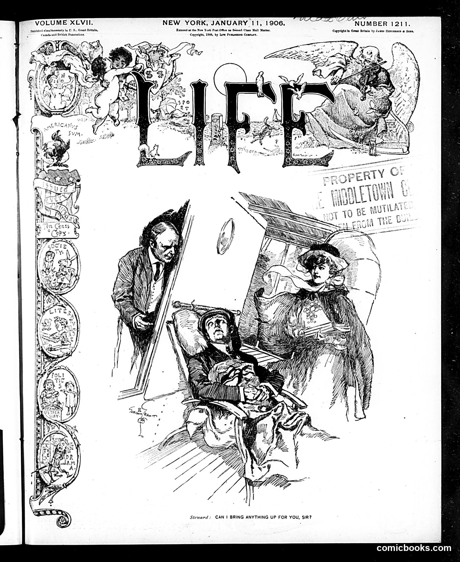 Life — January 11, 1906 — page 1 of 26