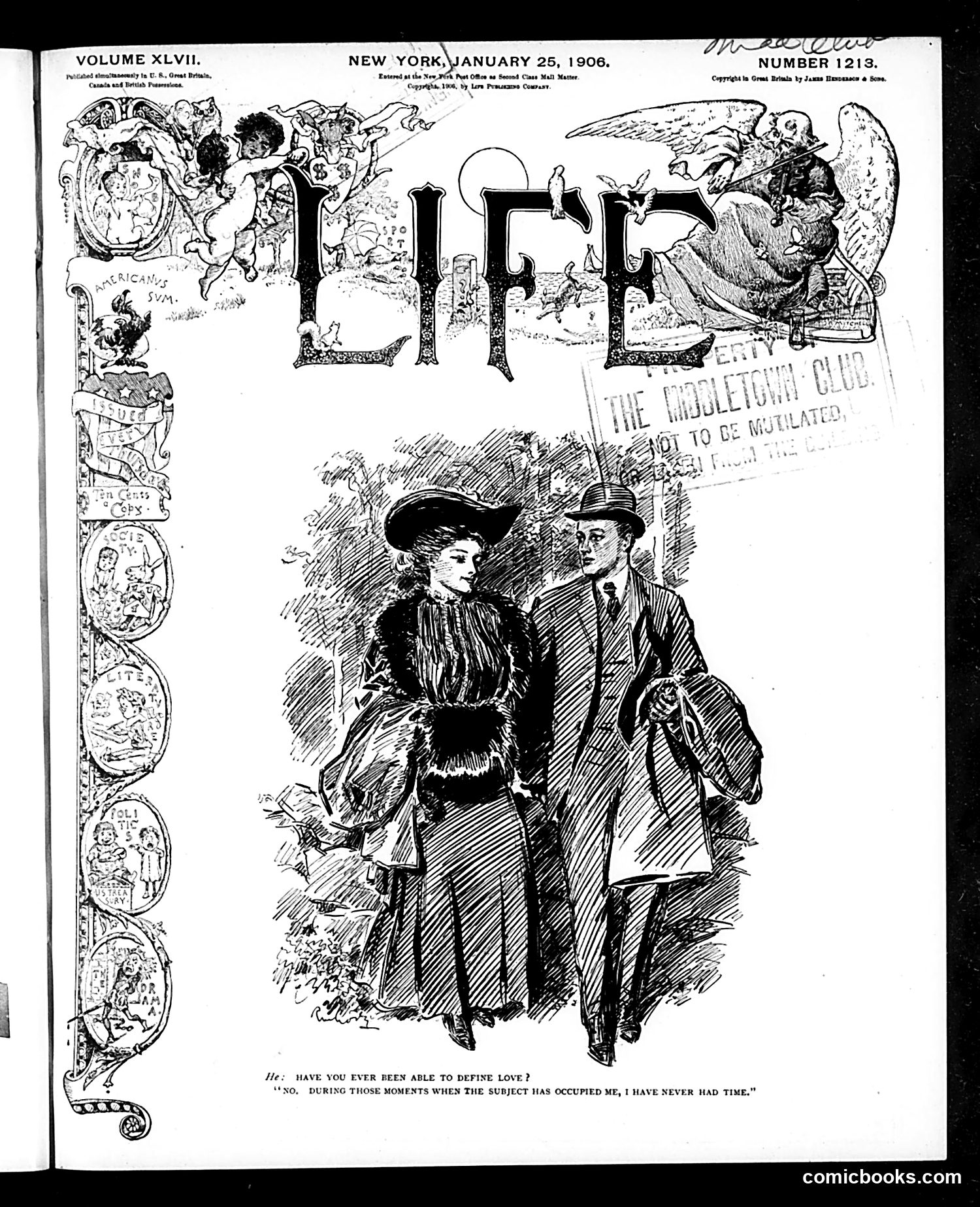 Life — January 25, 1906 — page 1 of 24