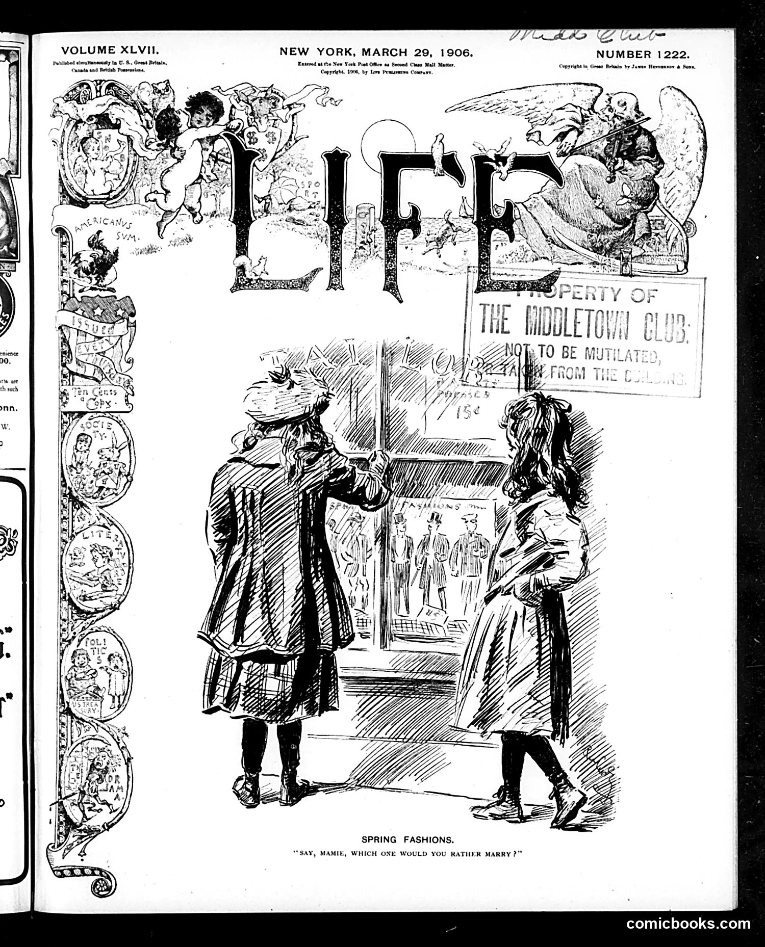 Life — March 29, 1906 — page 1 of 24