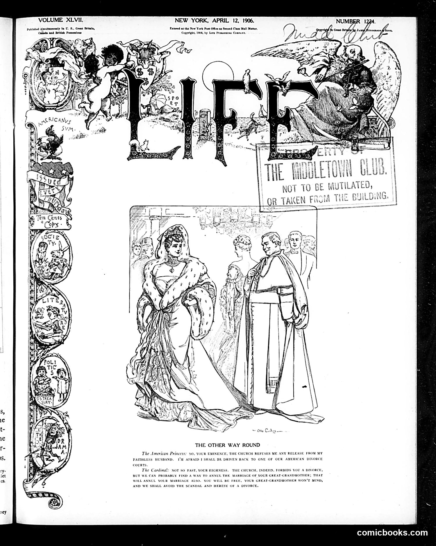 Life — April 12, 1906 — page 1 of 24