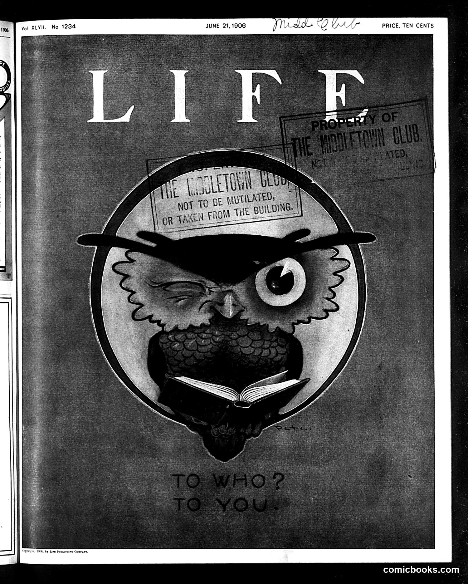 Life — June 21, 1906 — page 1 of 28