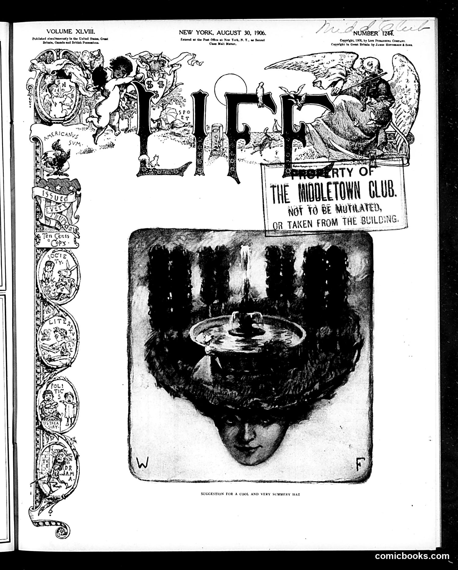 Life — August 30, 1906 — page 1 of 20