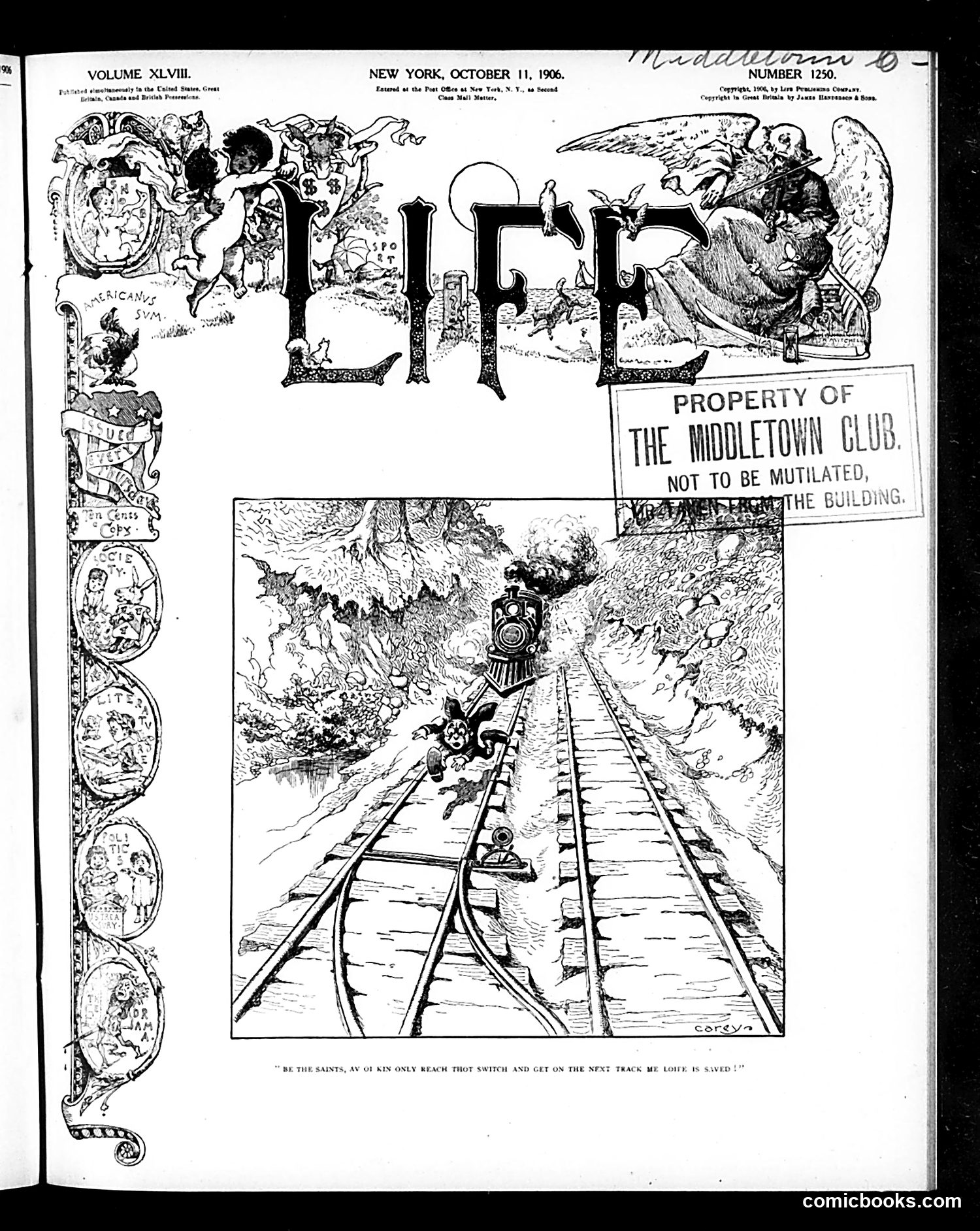 Life — October 11, 1906 — page 1 of 24