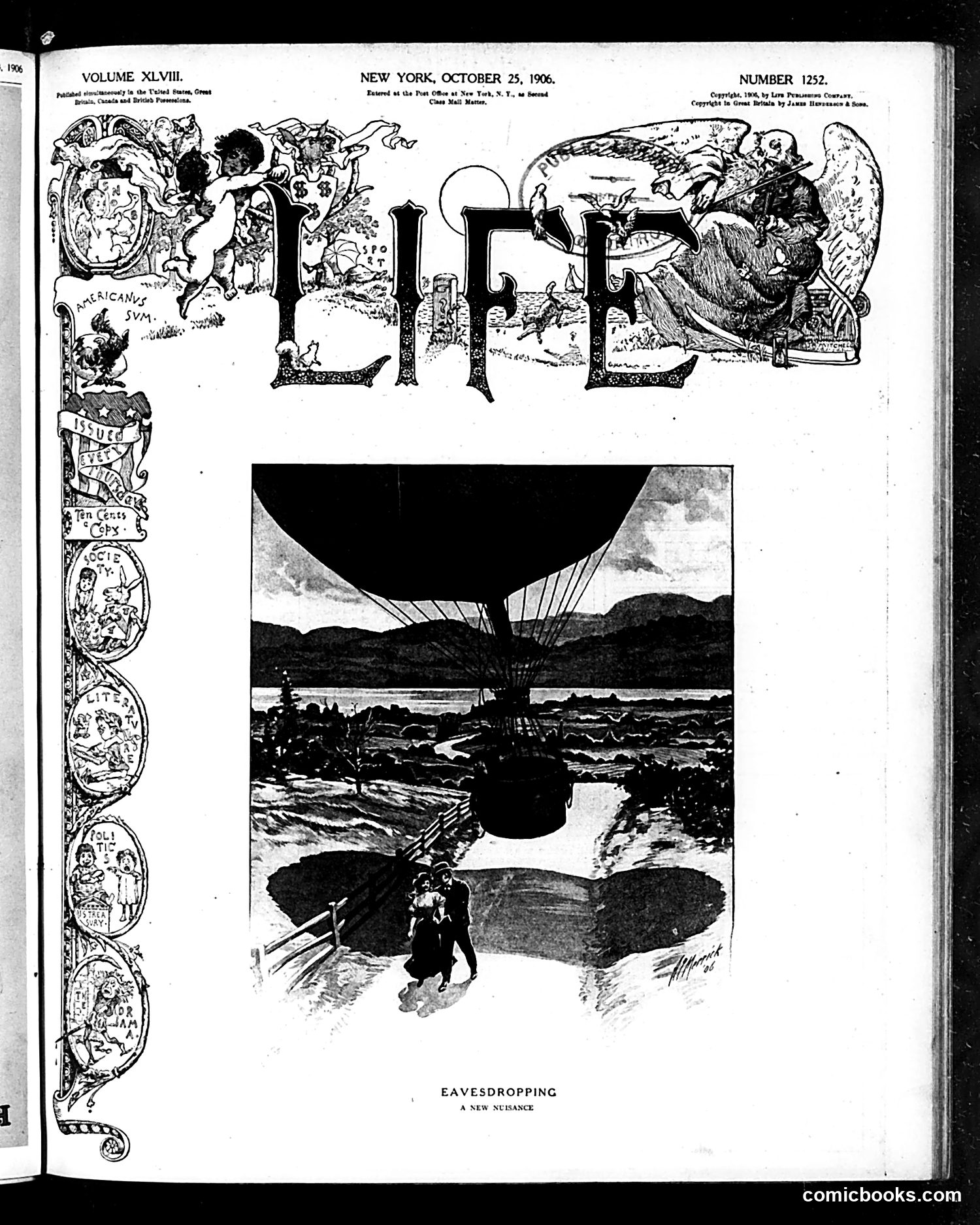 Life — October 25, 1906 — page 1 of 24