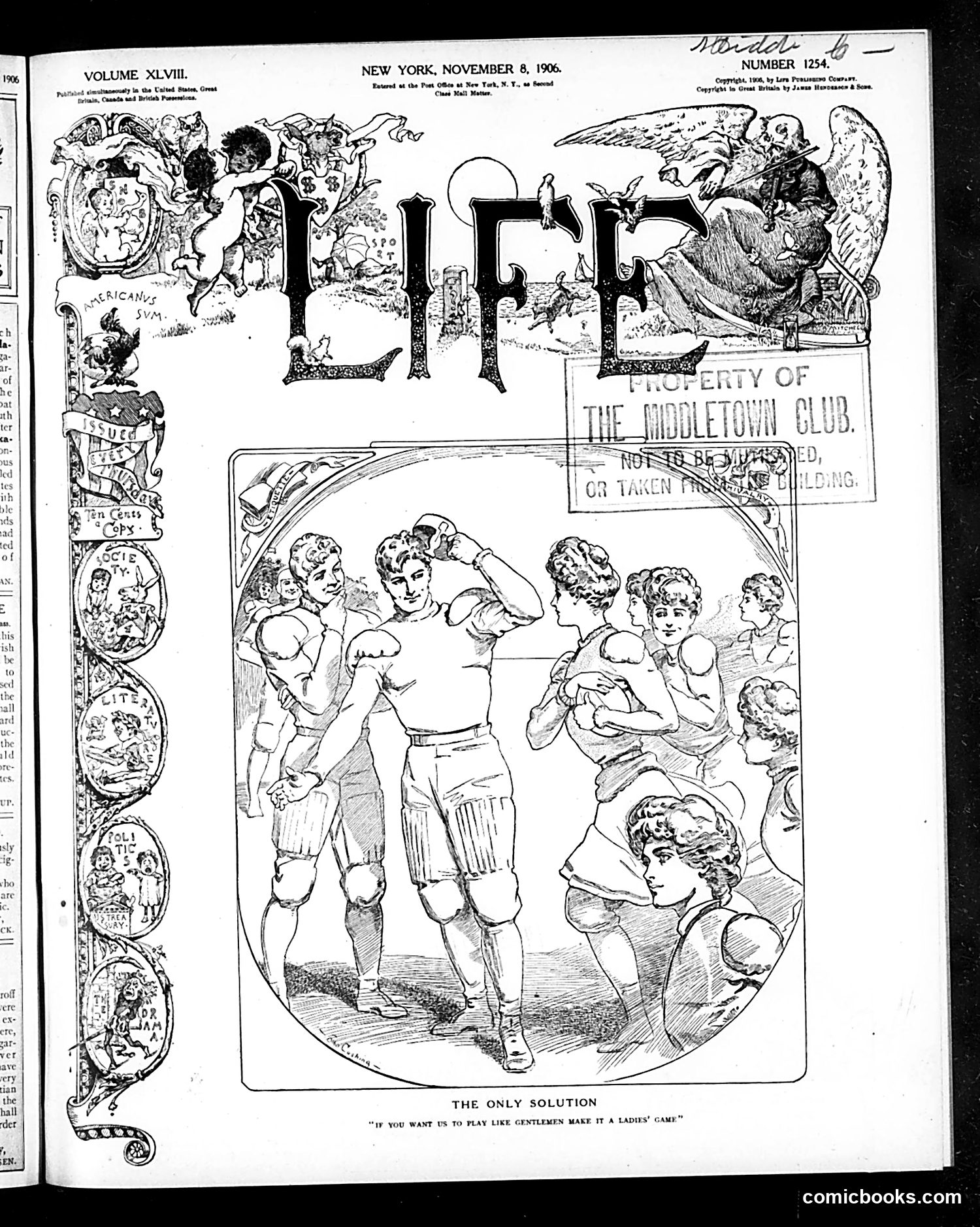 Life — November 8, 1906 — page 1 of 30