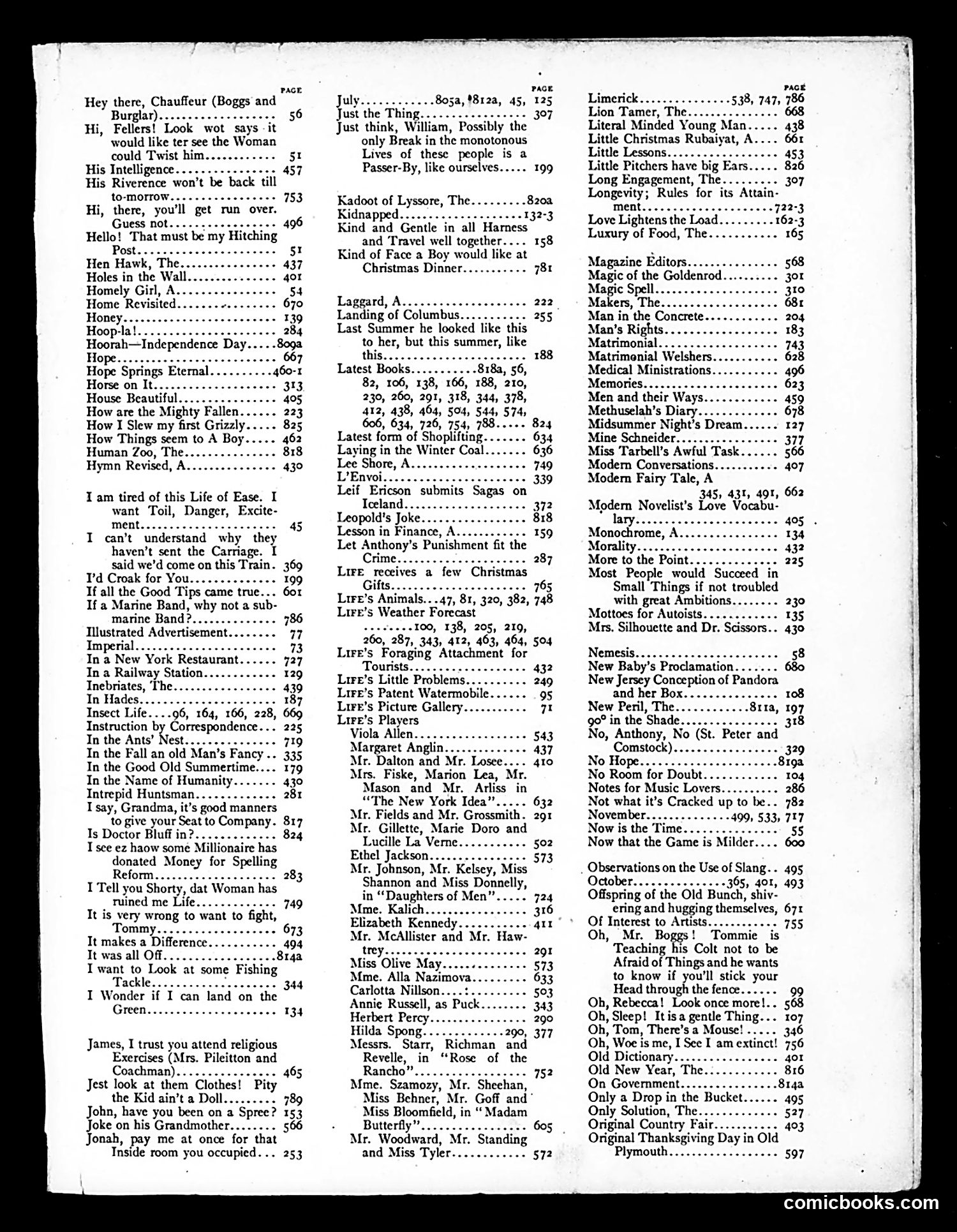 Life — 1906 — page 1 of 3