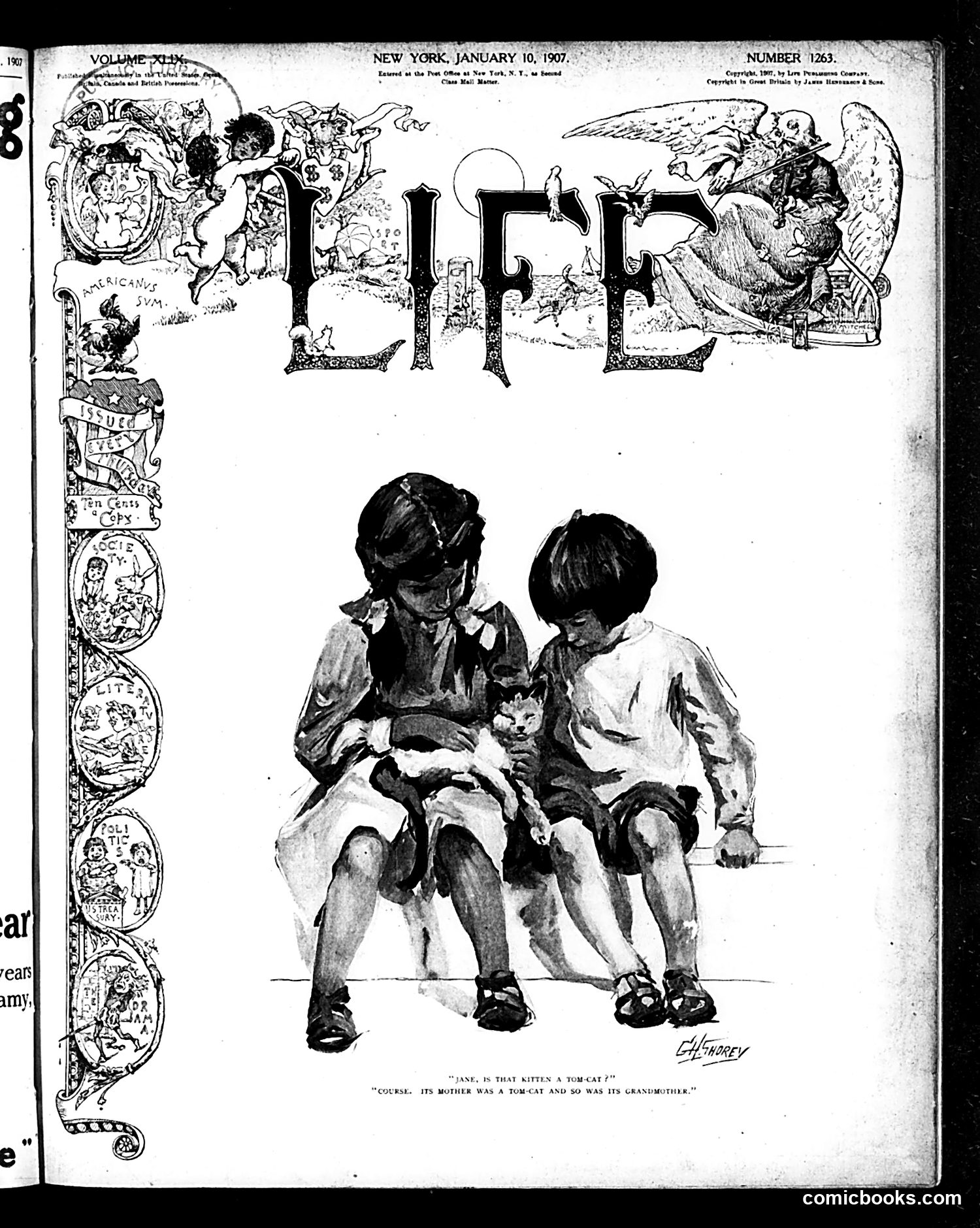 Life — January 10, 1907 — page 1 of 24