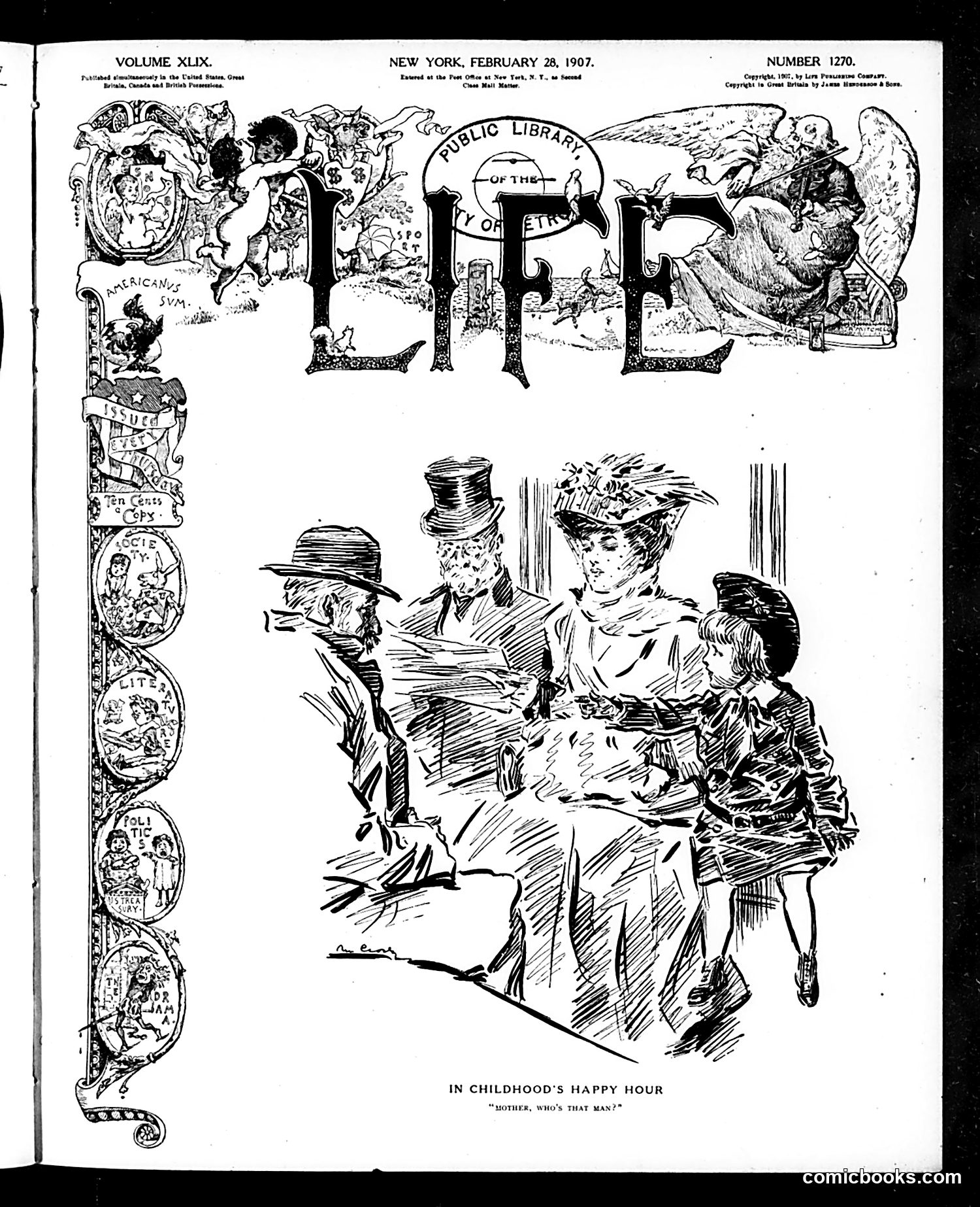 Life — February 28, 1907 — page 1 of 28