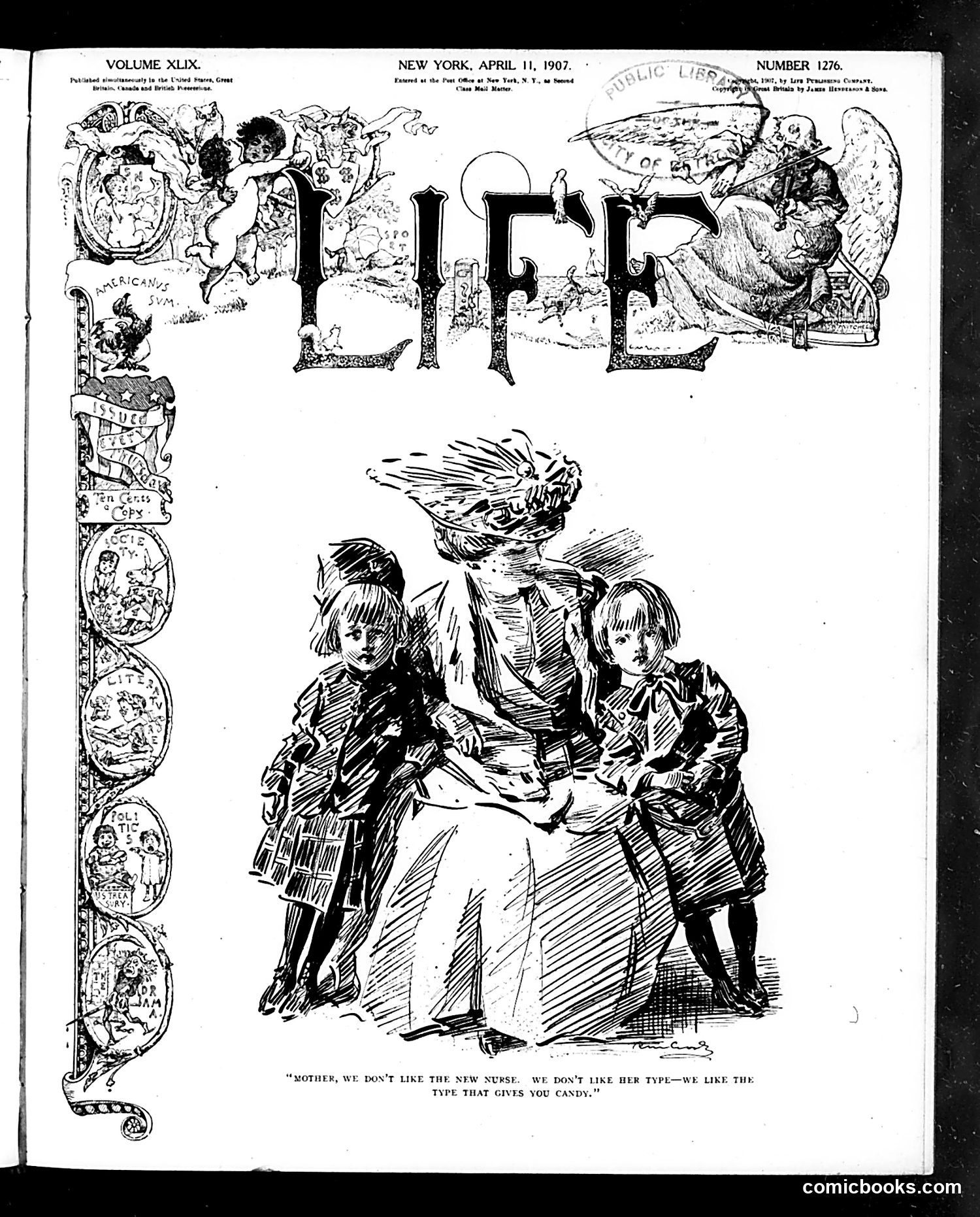 Life — April 11, 1907 — page 1 of 24