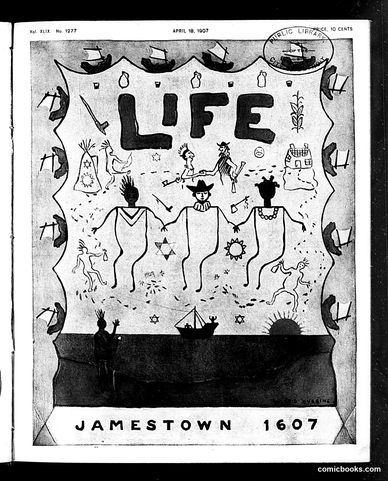 Life — April 18, 1907 — page 1 of 36